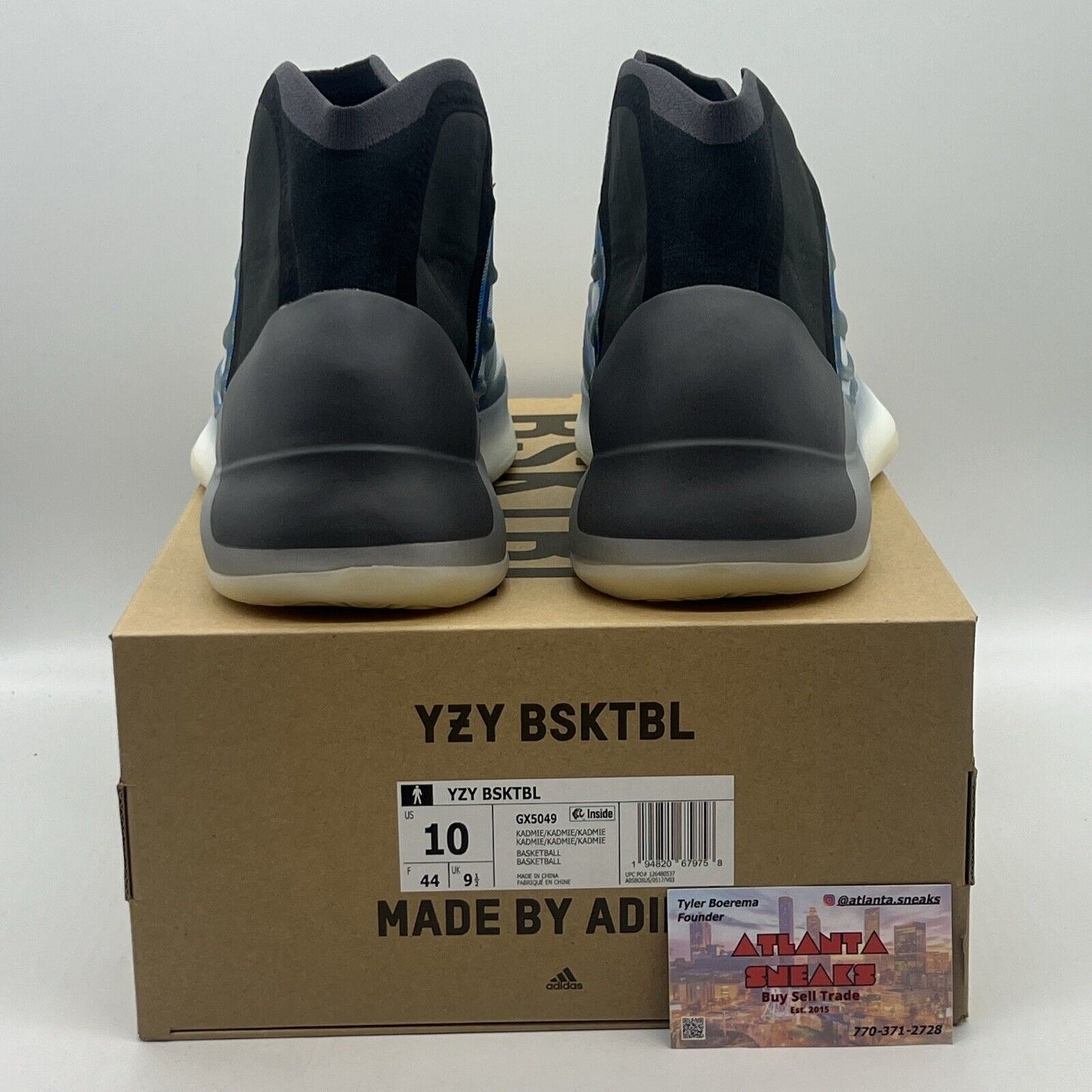 Size 10 - adidas Yeezy Basketball Frozen Blue Brand New Og All