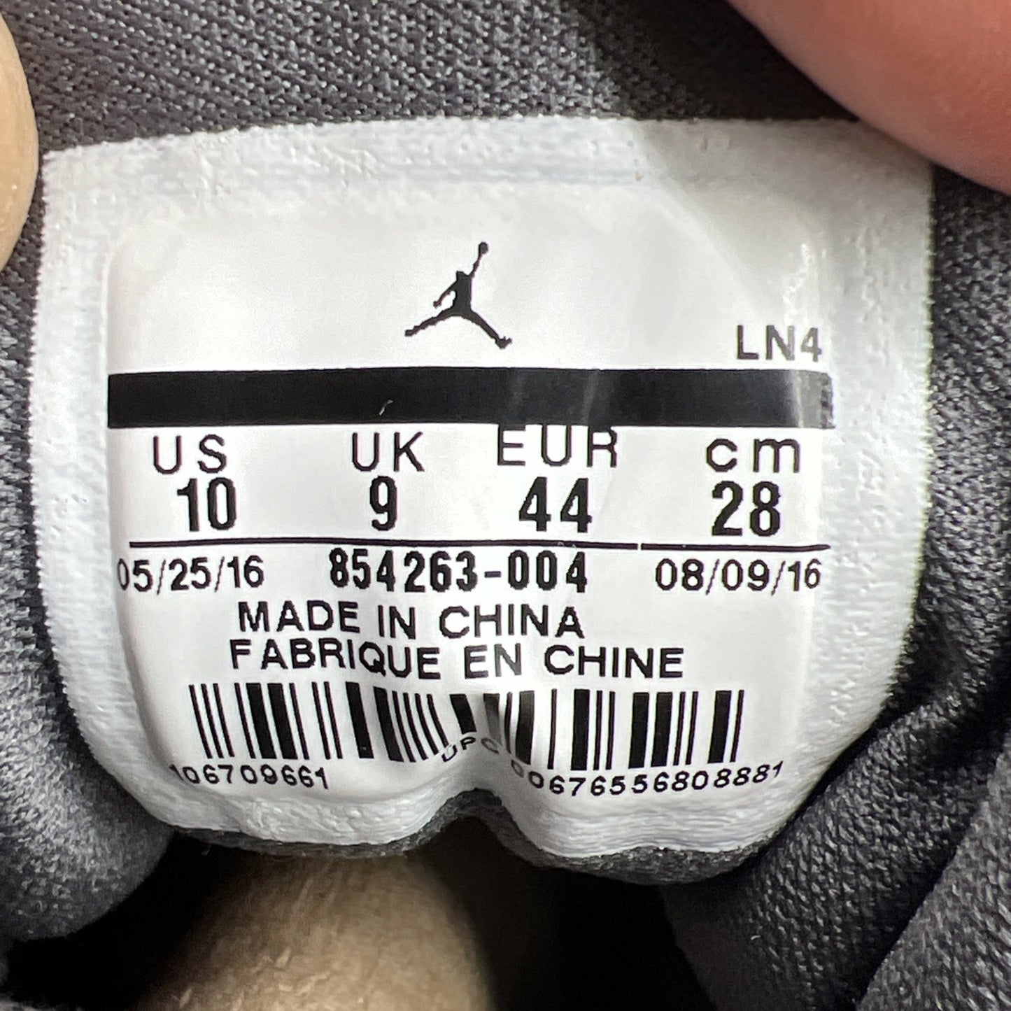 Size 10 - Air Jordan 3 Retro Wool (854263-004)