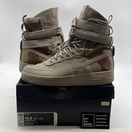 Size 10.5 - Nike SF Air Force 1 Desert Camo (864024-202)
