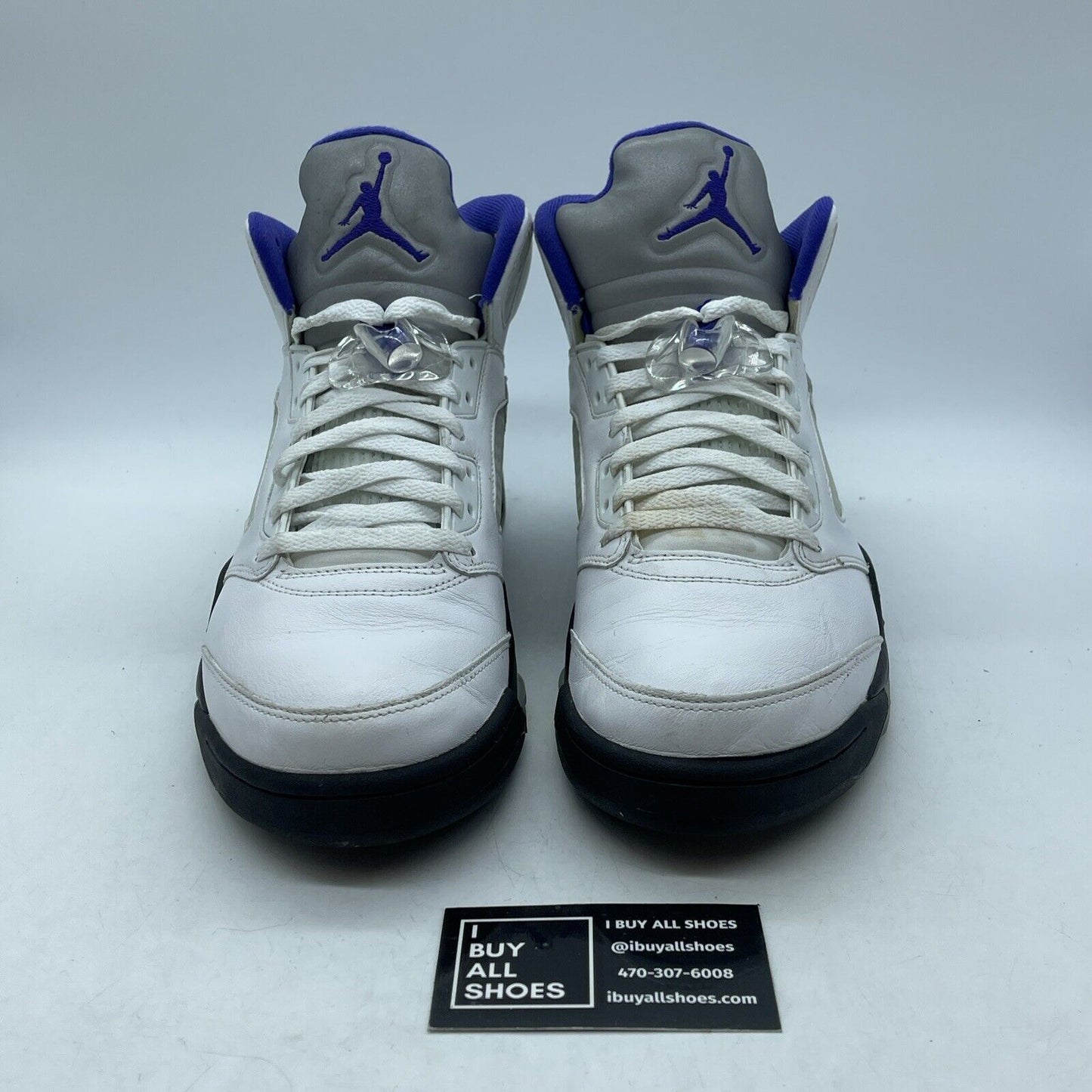 Size 11 - Jordan 5 Concord White Purple Black Leather  (DD0587-141)