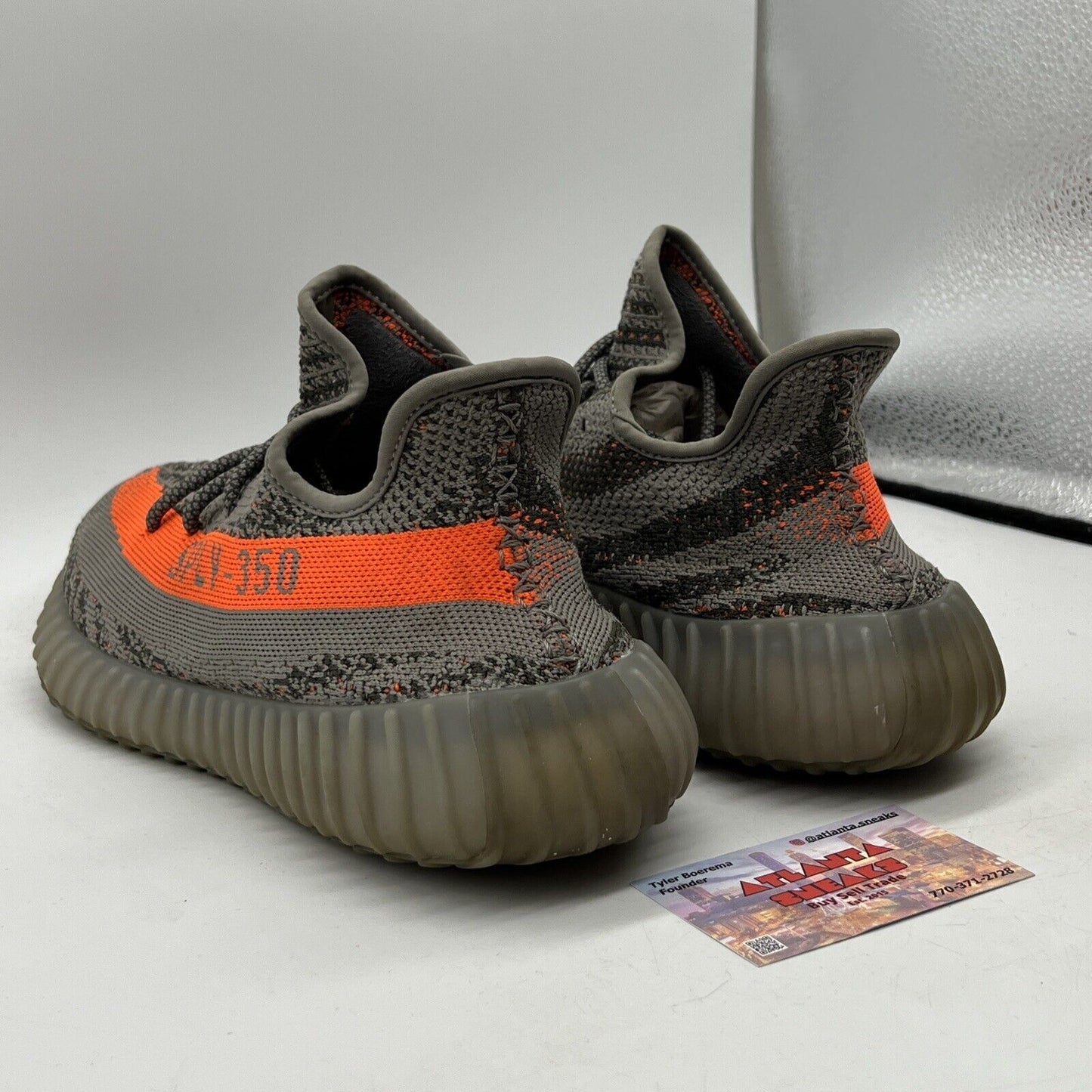 Size 11 - adidas Yeezy Boost 350 V2 Low Beluga Reflective Orange Grey (GW1229)