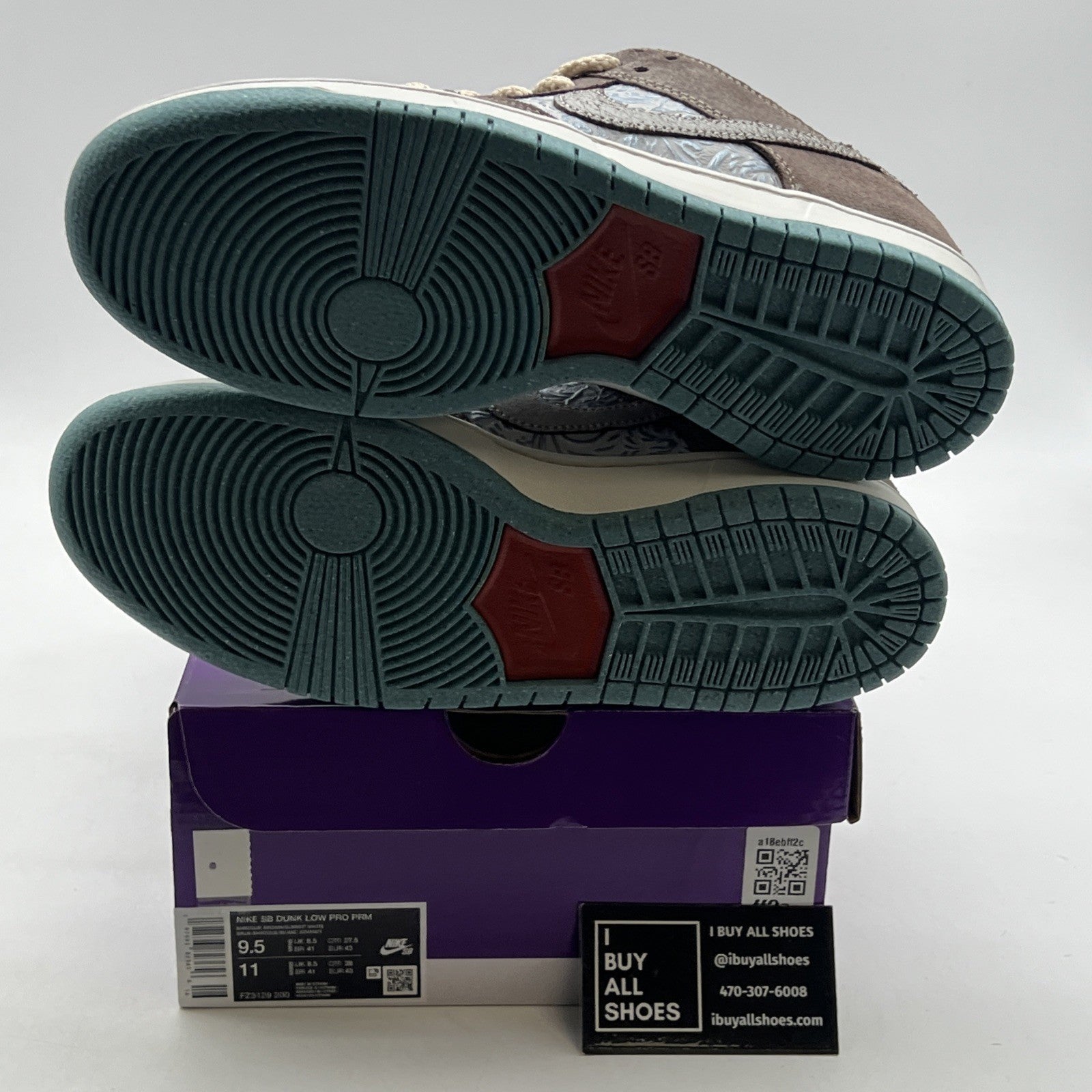 Size 9.5 - Nike Dunk SB Low Big Money Savings (FZ3129-200)