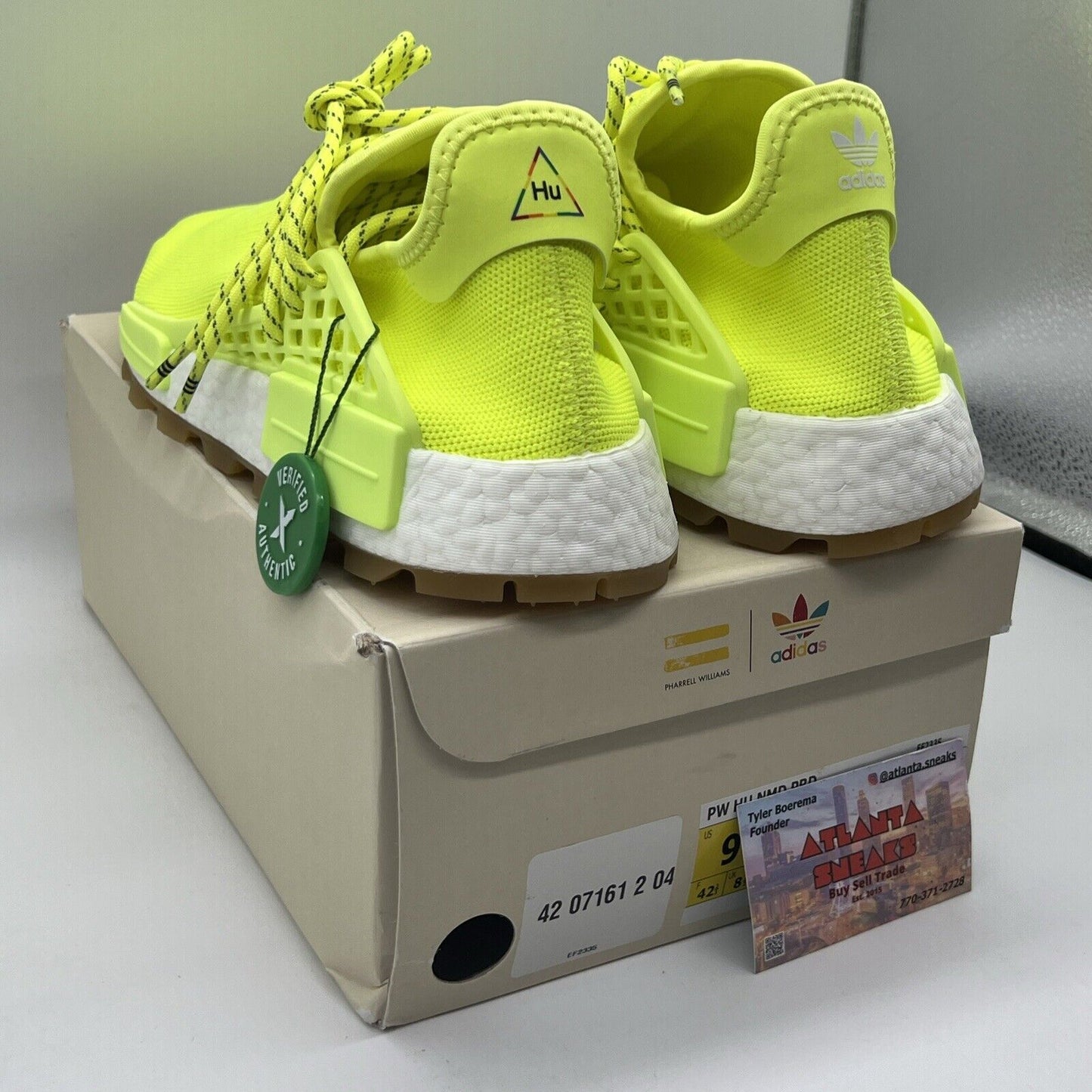 Size 9 - adidas Pharrell x NMD Human Race Trail PRD Know Soul Brand New Og All