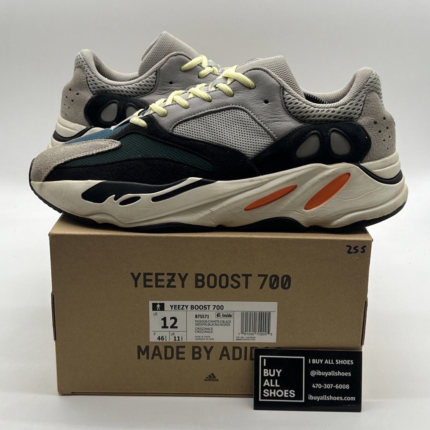 Size 12 - Adidas Yeezy Boost 700 Low Wave Runner (B75571)