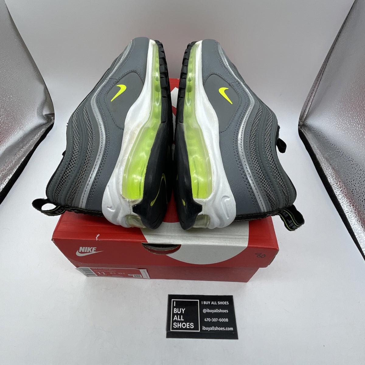 Size 11 - Nike Air Max 97 Smoke Grey Volt (DJ6885-001)