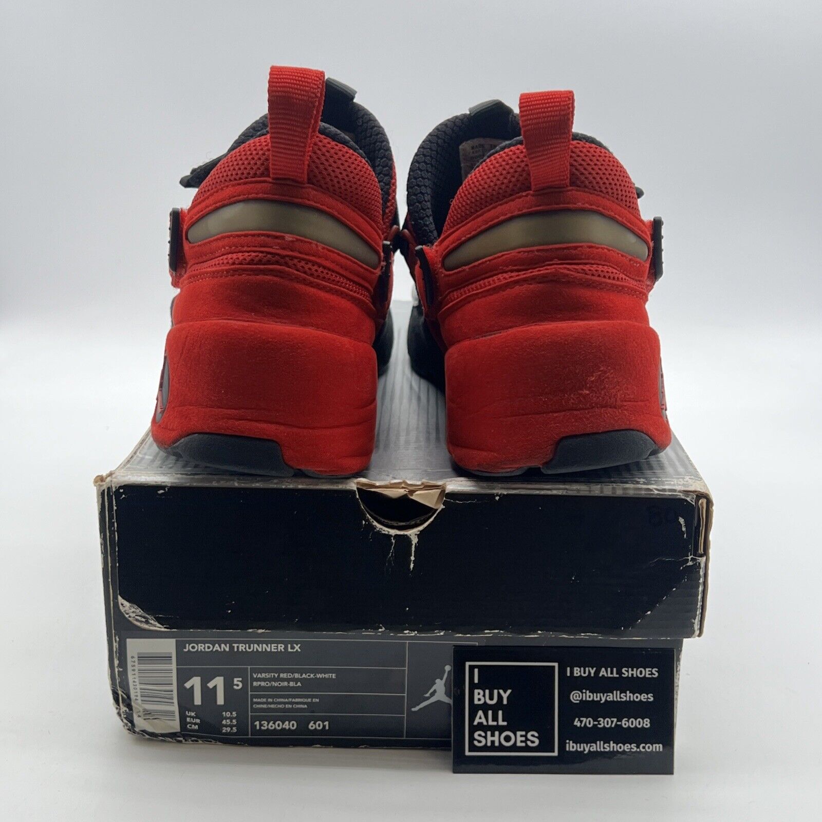 Size 11.5 - Jordan Trunner Lx Red (136040-601)