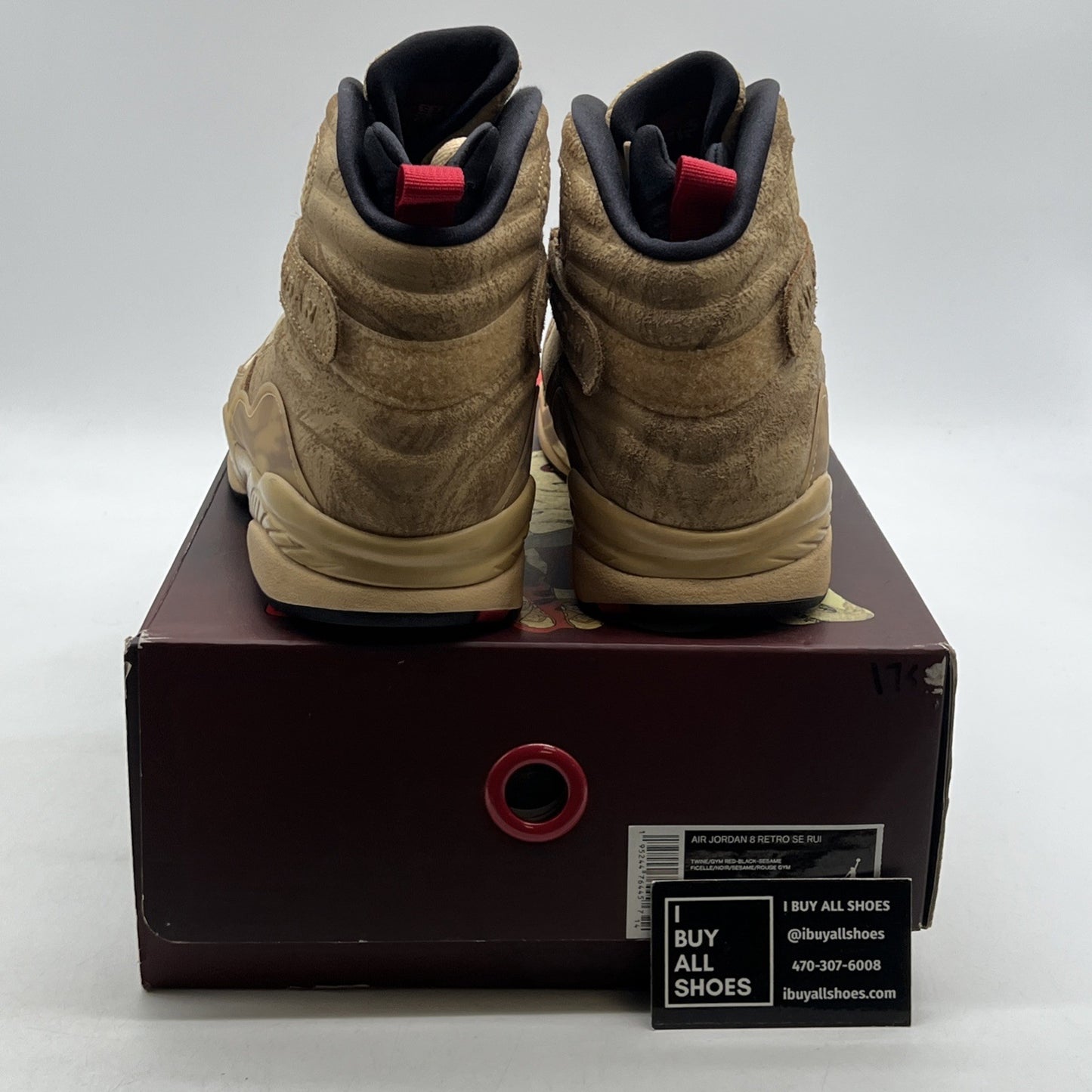 Size 13 - Rui Hachimura x Air Jordan 8 Retro SE Black Samurai (DO2496-700)