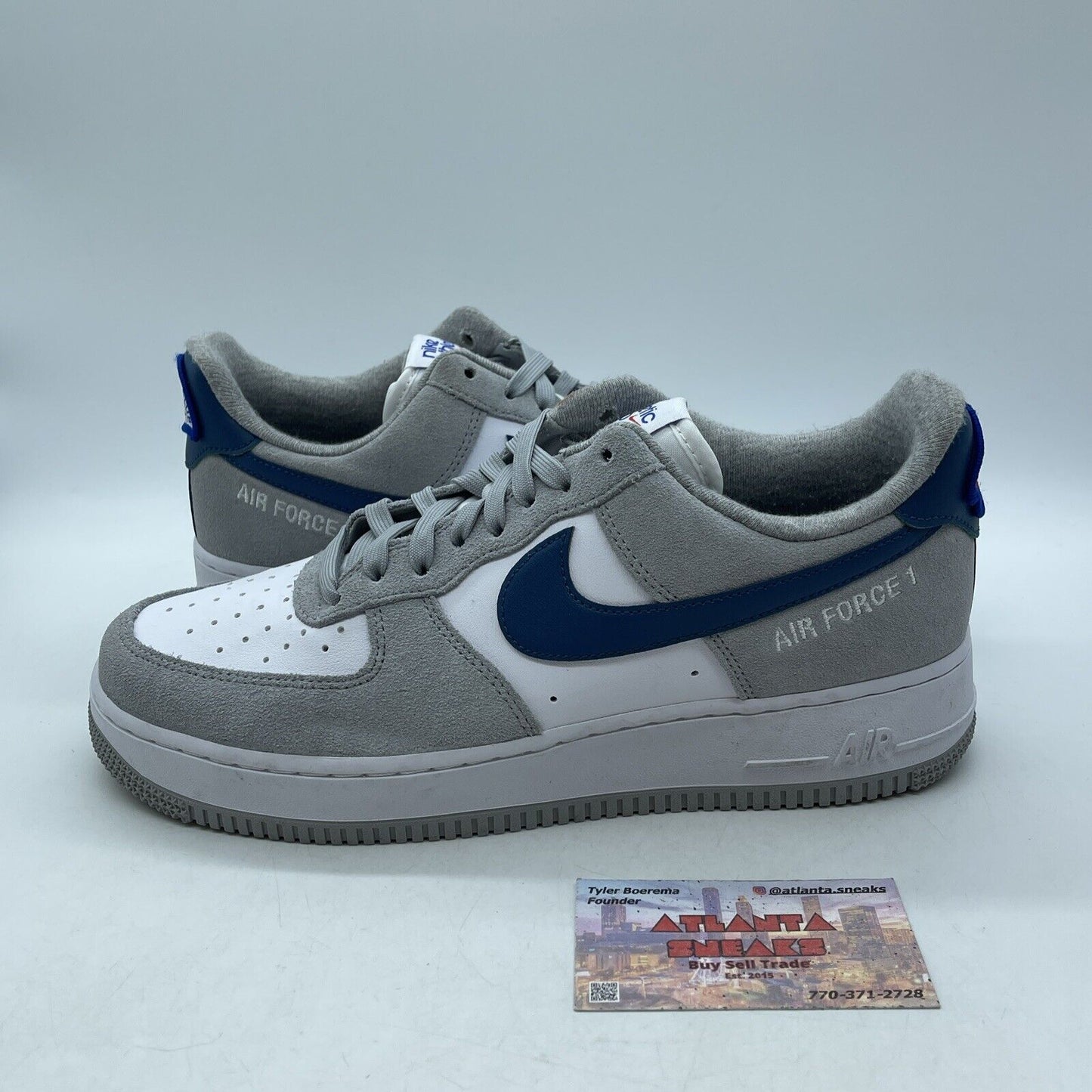 Size 9 - Nike Air Force 1 '07 LV8 Athletic Club Grey Suede Leather (DH7568-001)