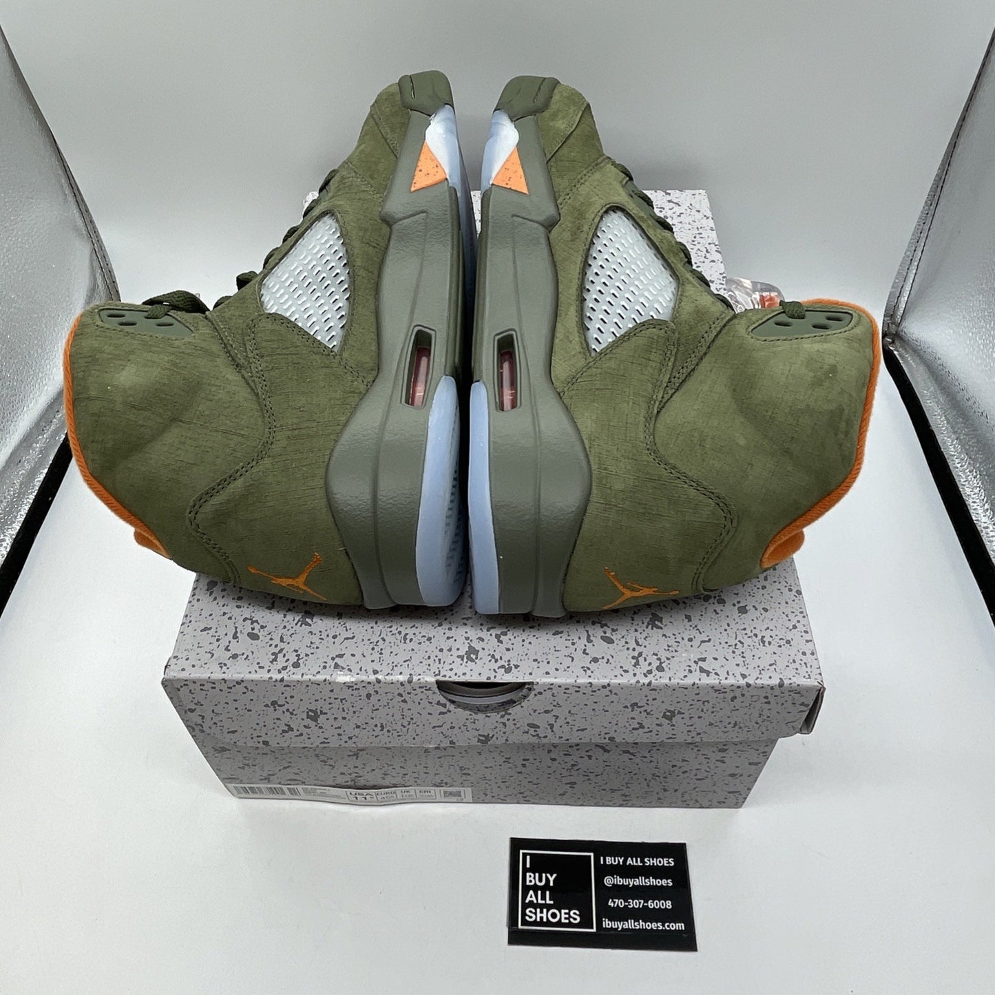 Size 11.5 - Air Jordan 5 Retro 2024 Olive Green (DD0587-308)