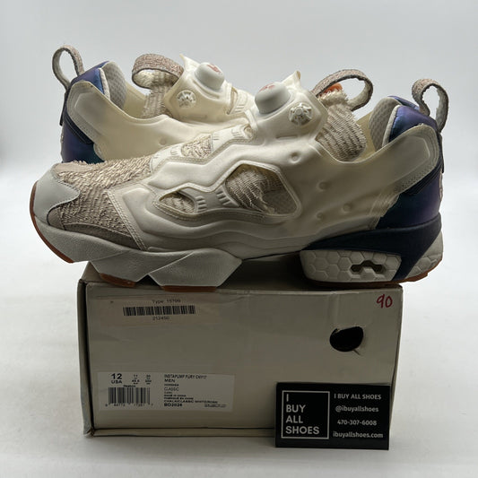 Size 12 - Reebok InstaPump Fury CNY17- Classic White/Rose- (BD2026)