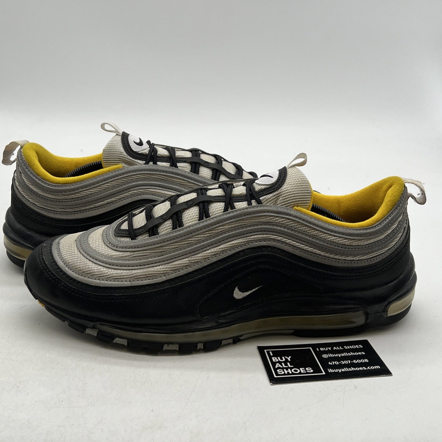 Size 13 - Nike Air Max 97 Steelers (921826-008)