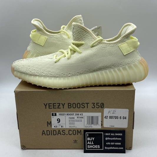 Size 9 - adidas Yeezy Boost 350 V2 Butter (F36980)