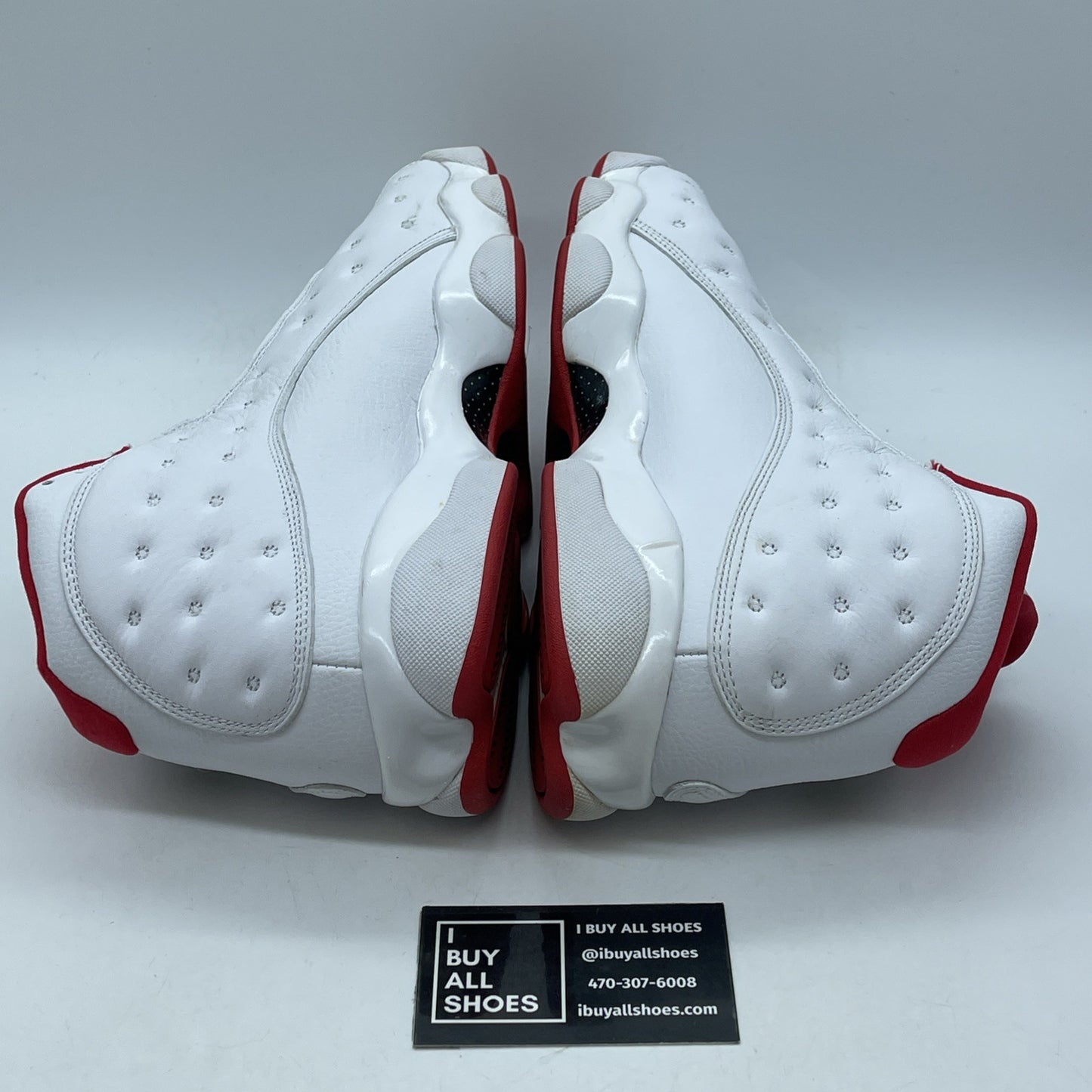 Size 9 - Air Jordan 13 Retro History of Flight Red White Leather (414571-103)