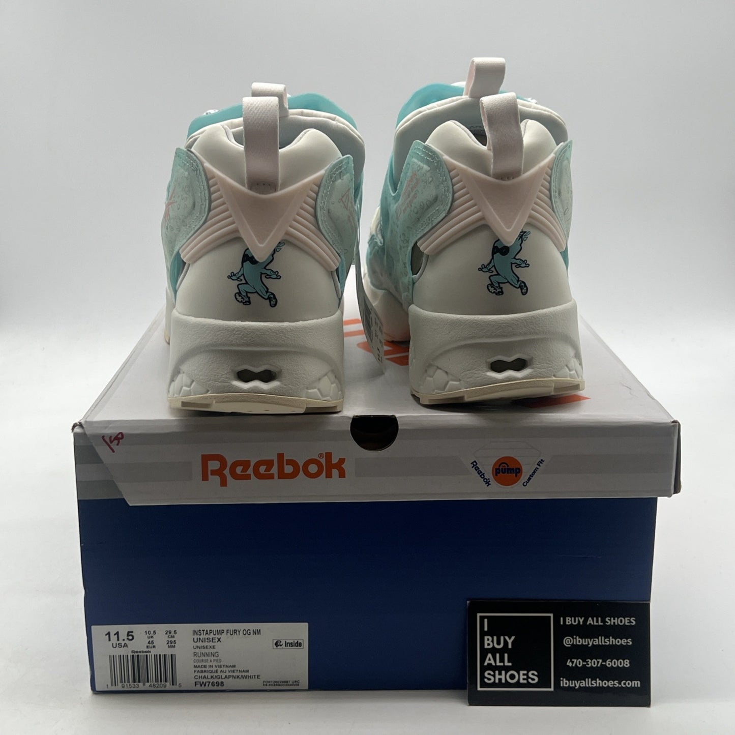 Size 11.5 - Reebok InstaPump Fury OG Legion of Fury - Rayne Sheetz (FW7698)