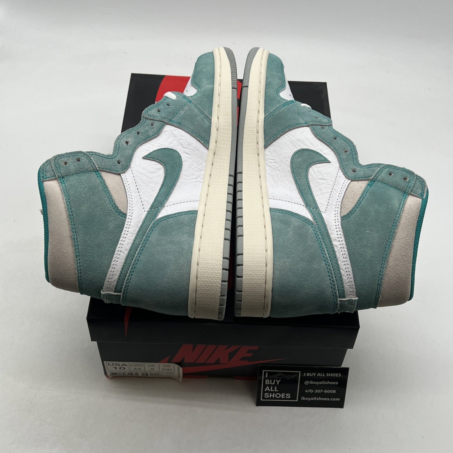 Size 10 - Air Jordan 1 Retro OG High Turbo Green (555088-311)