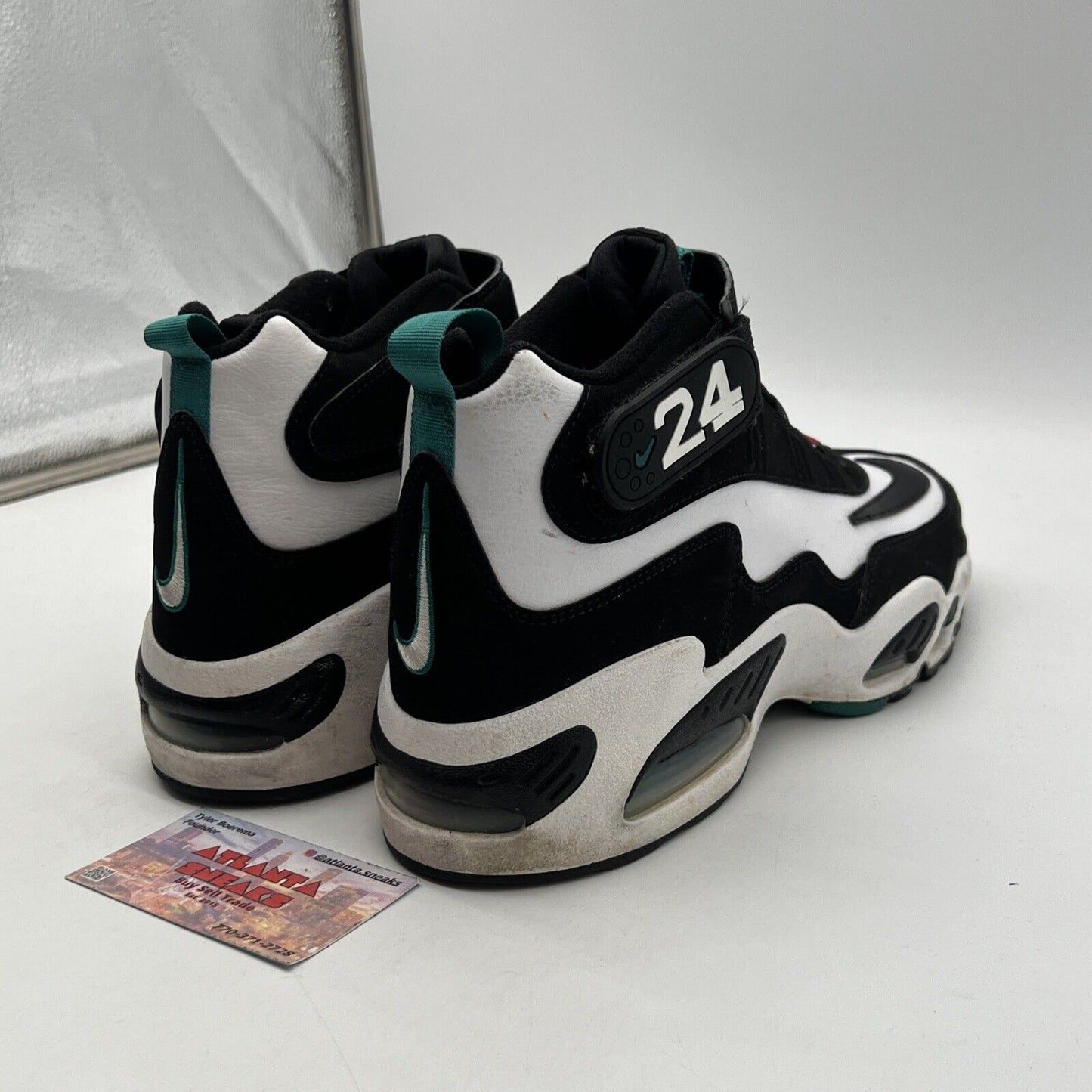 Size 10 - Nike Air Griffey Max 1 2021 Freshwater Black White Suede (DD8558-100)