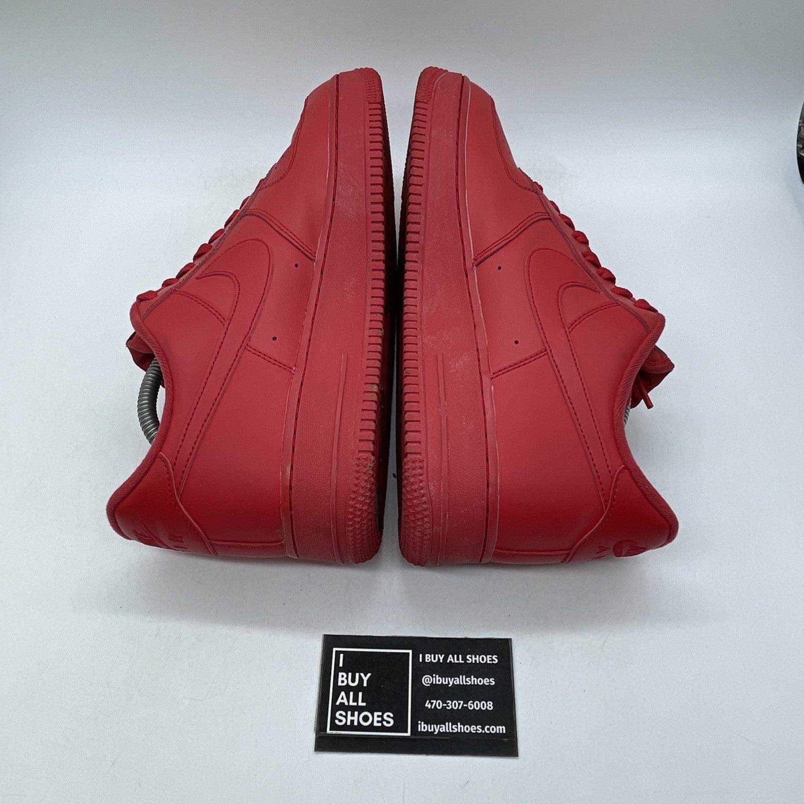 Size 10.5 - Nike Air Force 1 Low Triple Red Leather (CW6999-600)