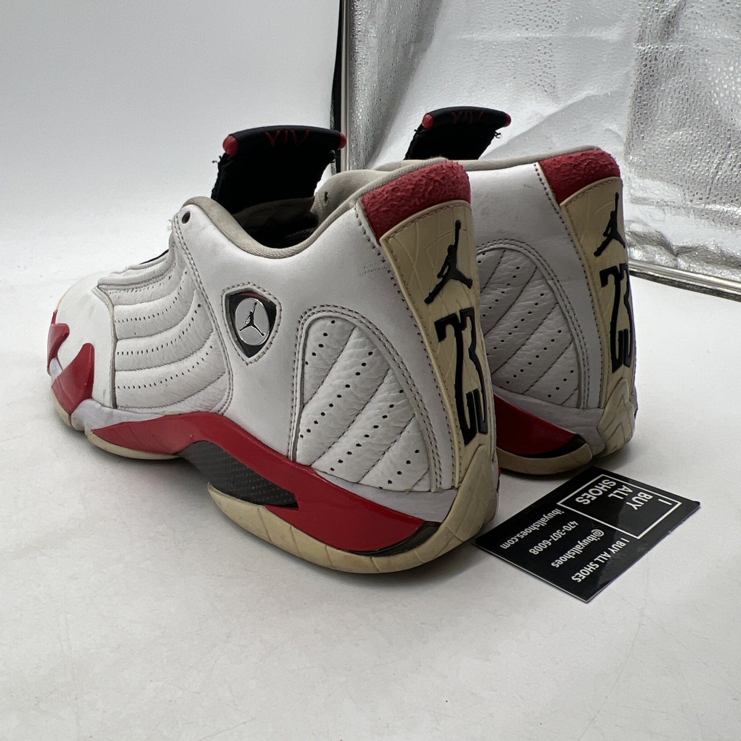 Size 10.5 - Air Jordan 14 Retro 2019 Candy Cane (487471-100)