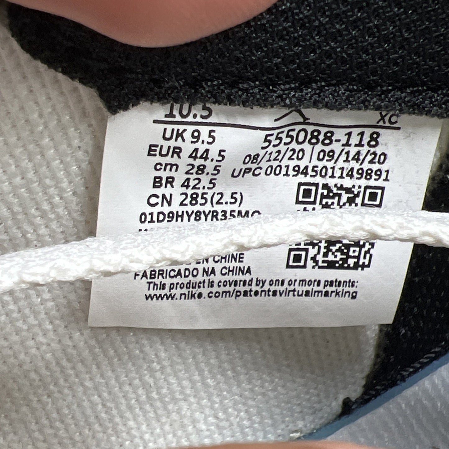 Size 10.5 - Air Jordan 1 Retro High OG Volt (555088-118)