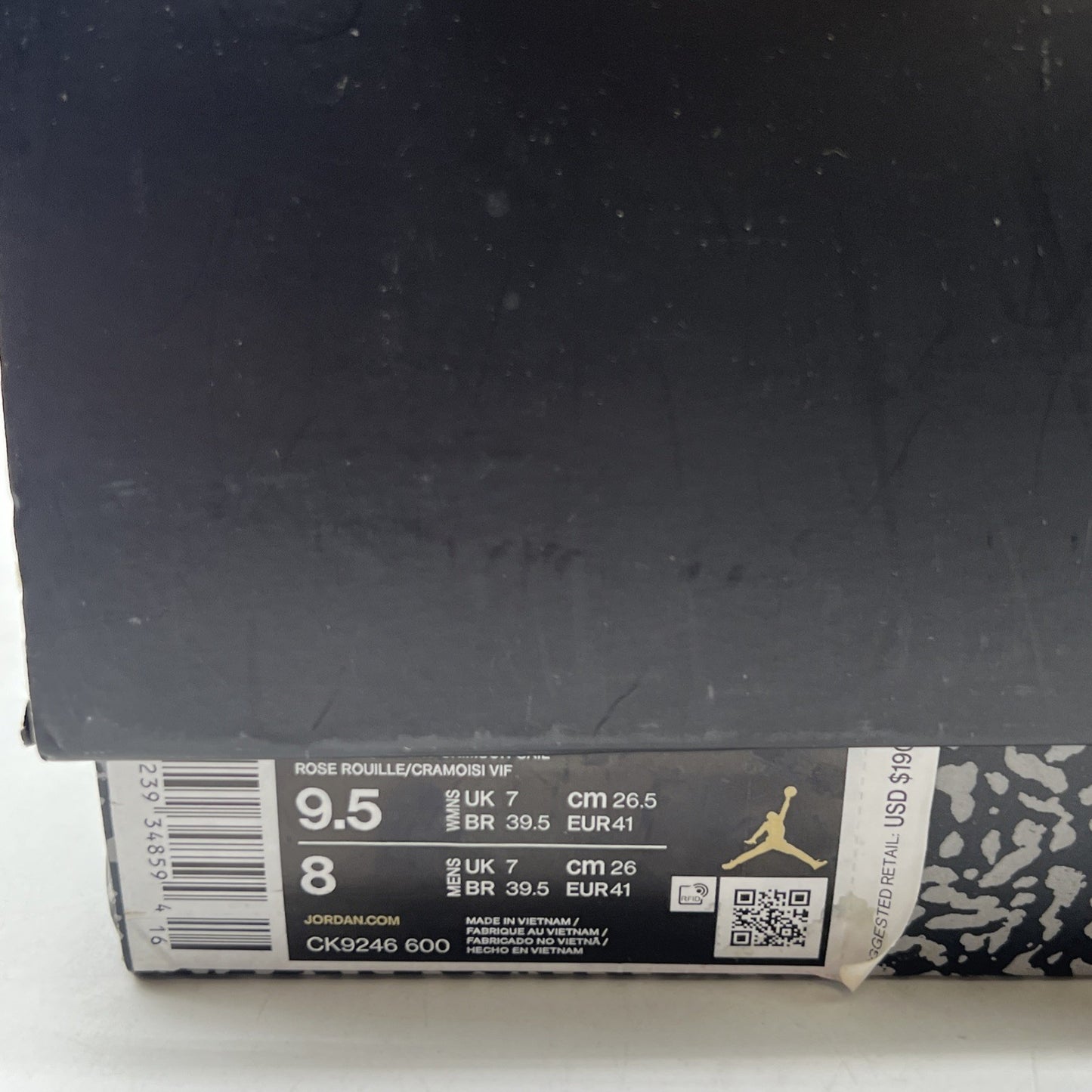 Size 9.5 - Air Jordan 3 Retro Rust Pink W (CK9246-600)