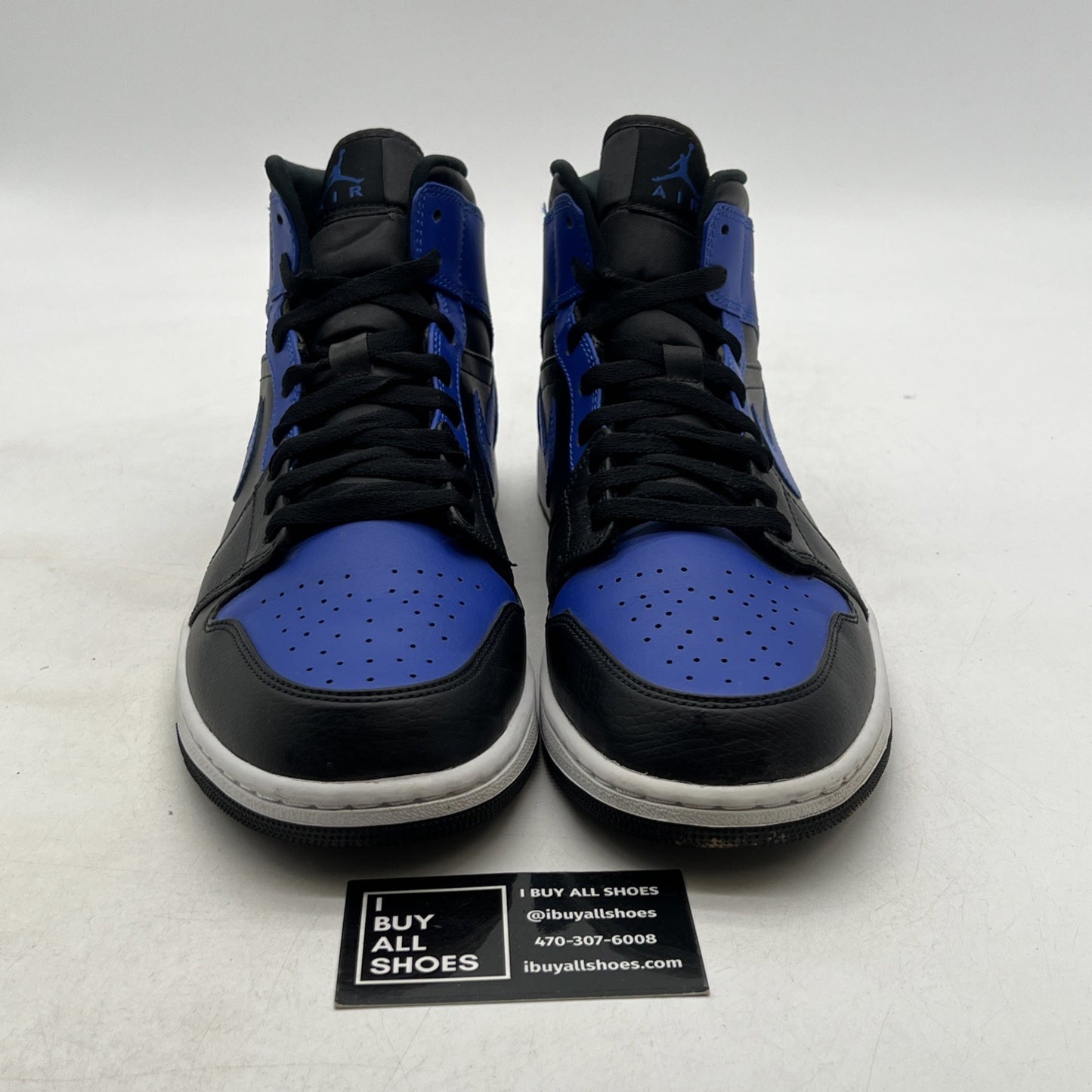 Size 11 - Air Jordan 1 Mid Hyper Royal 2021 (554724-077)