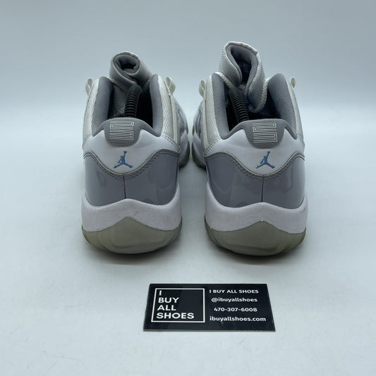 Size 9.5 - Air Jordan 11 Retro Low Cement Grey White Leather (AV2187-140)