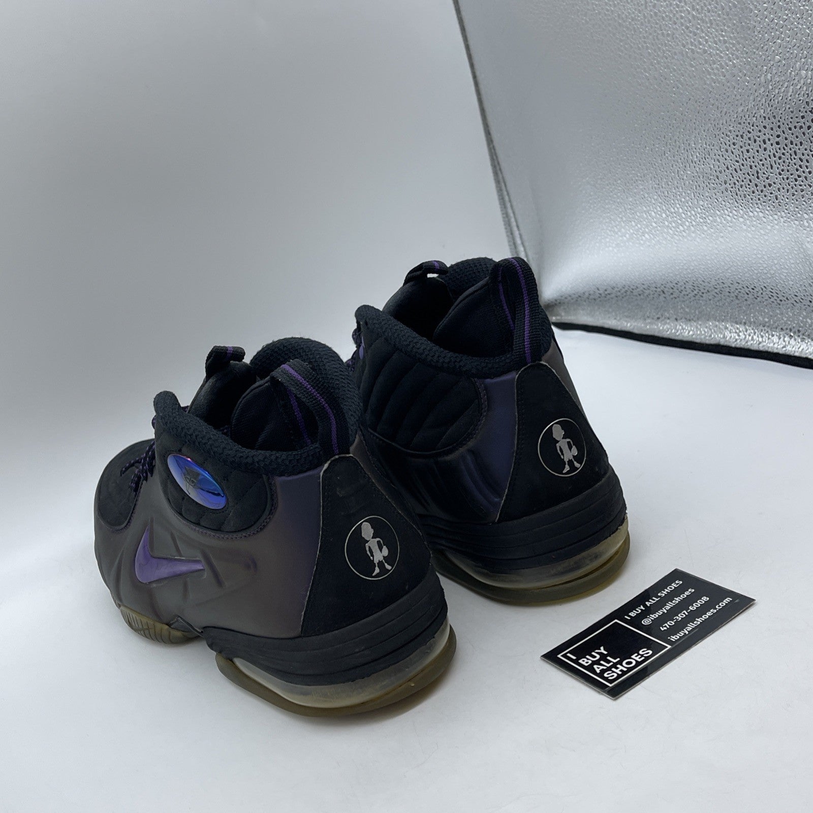 Size 13 - Nike 1/2 Cent Eggplant Black Purple Suede Leather (344646-500)