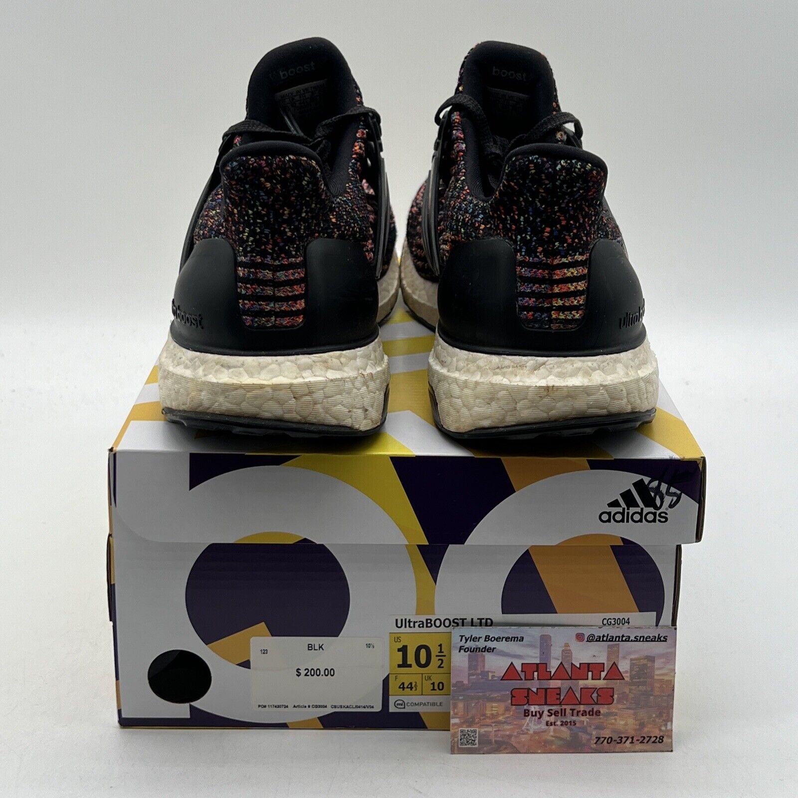 Size 10.5 - adidas UltraBoost 3.0 Limited Multi-Color (CG3004)