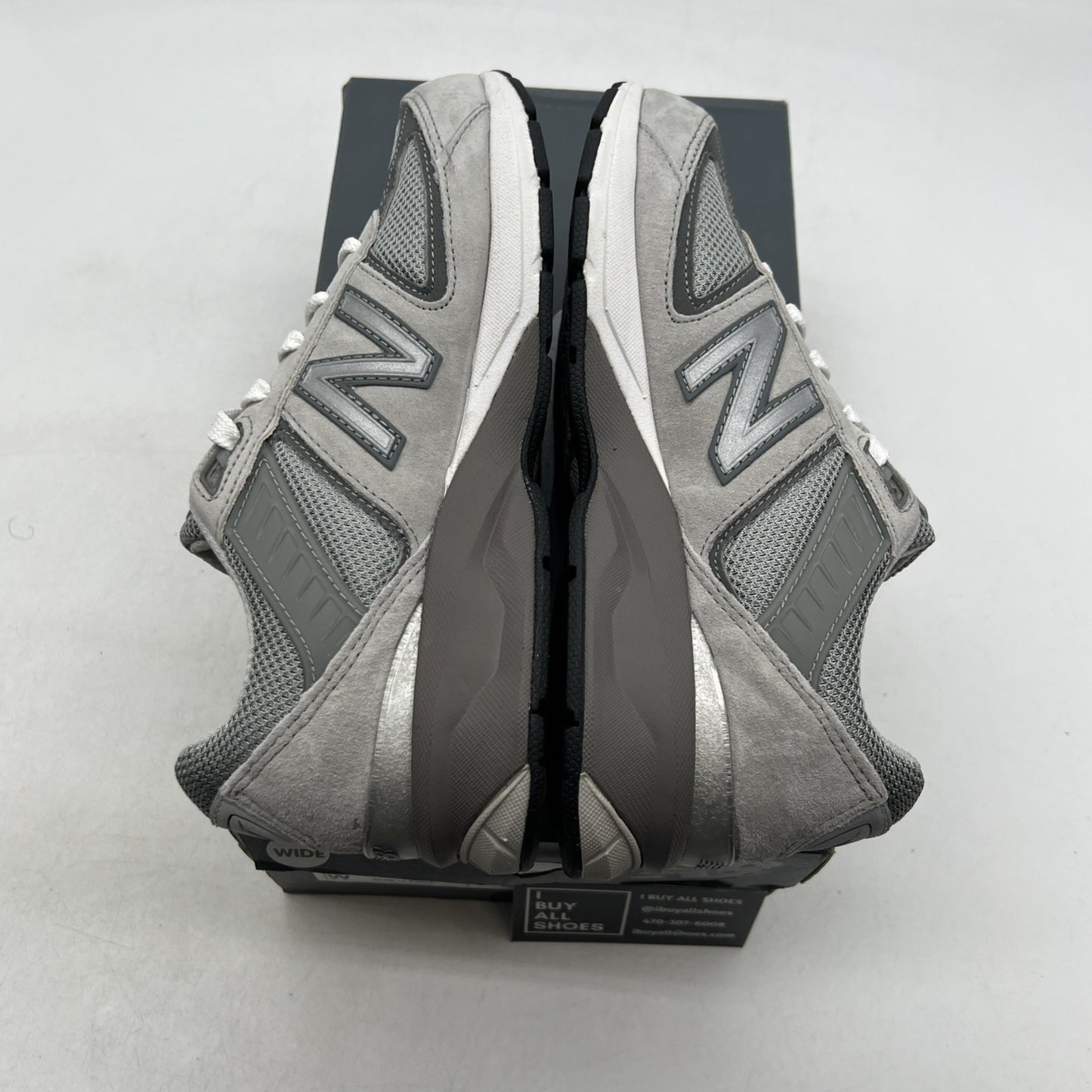 Size 5 - New Balance 990v5 Athletic Comfort Running Shoes (GC990GL5)