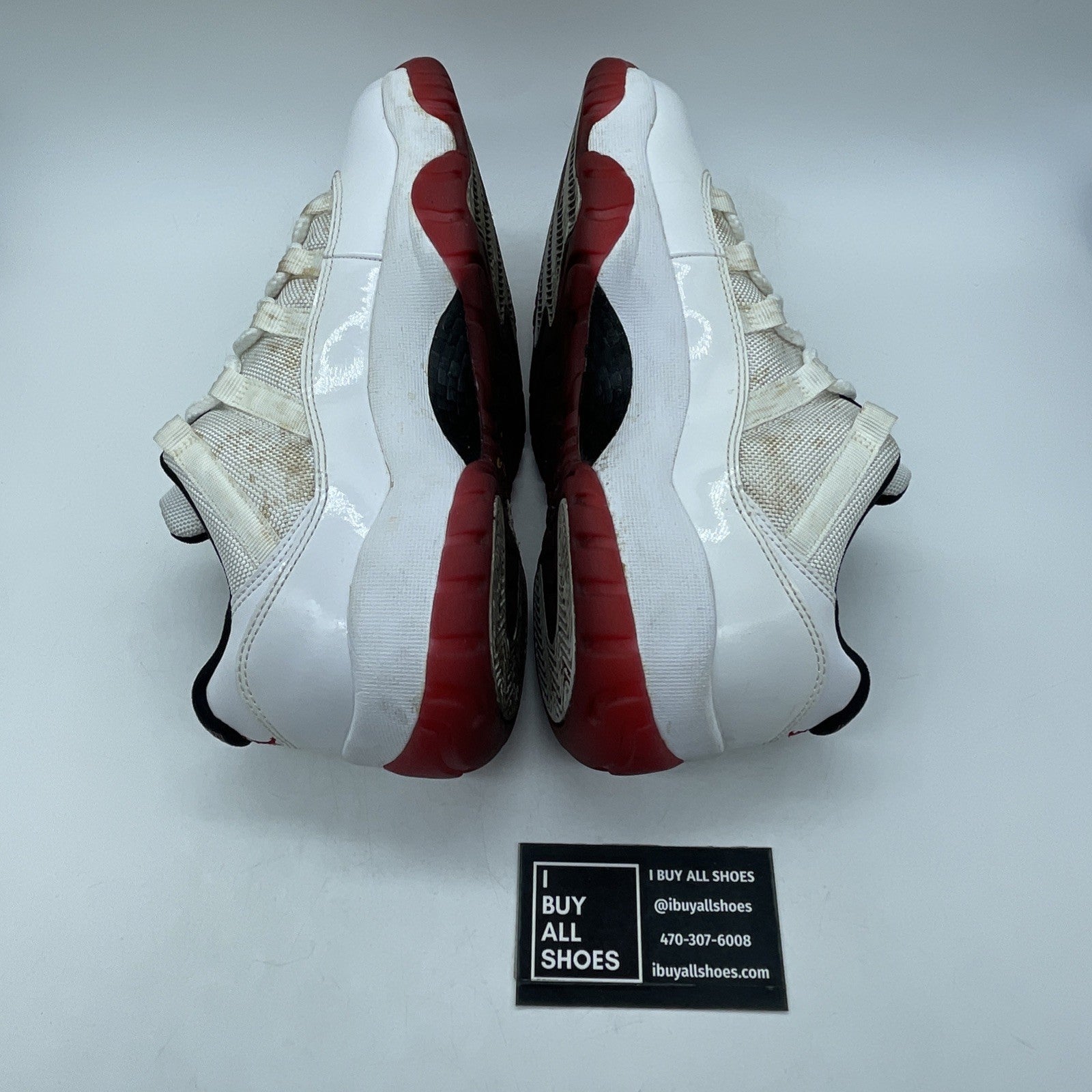 Size 9 - Air Jordan 11 Retro Low Cherry Bottom (528895-101)