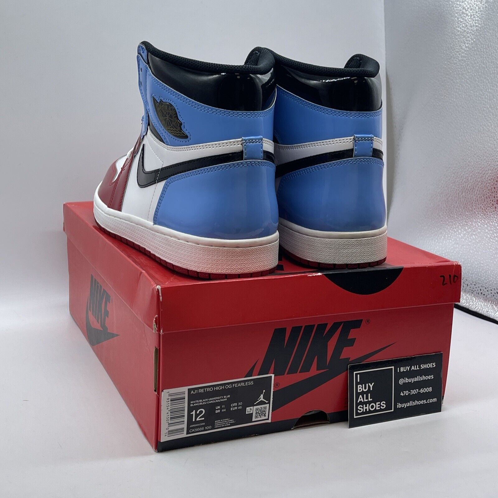 Size 12 - Jordan 1 Retro OG High Fearless