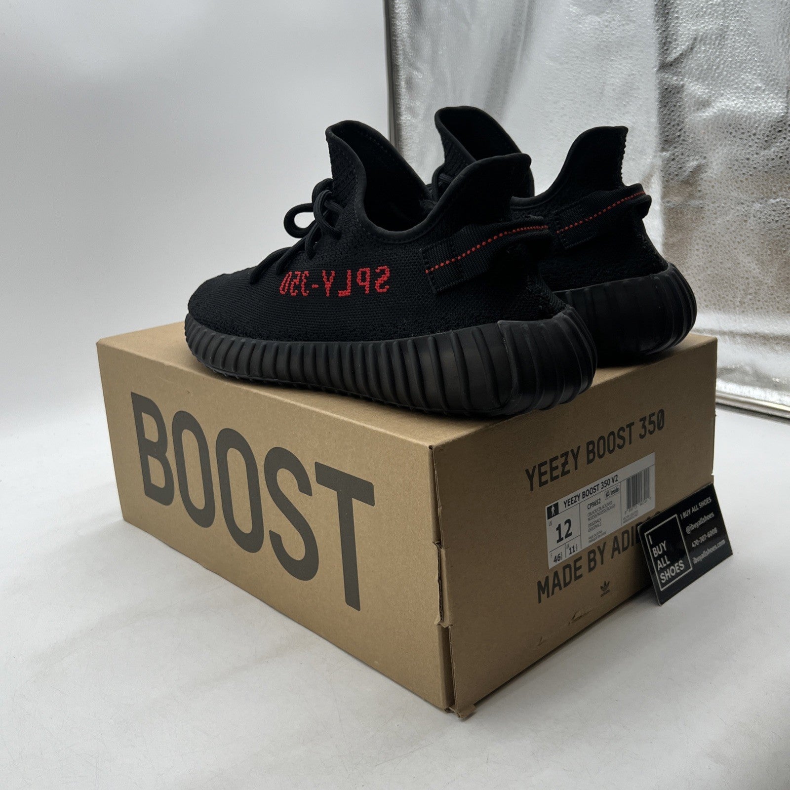 Size 12 - adidas Yeezy Boost 350 V2 Low Bred (CP9652)