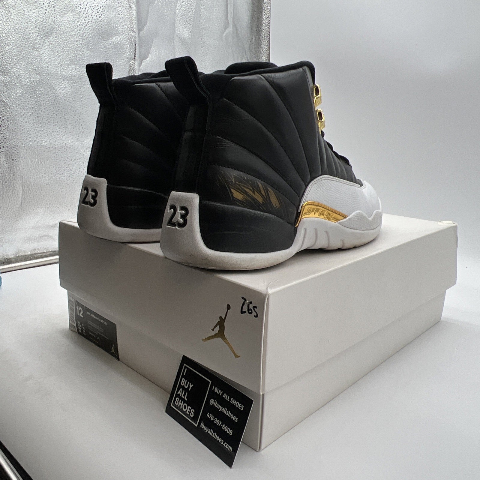Size 12 - Air Jordan 12 Retro Wings (848692-033)