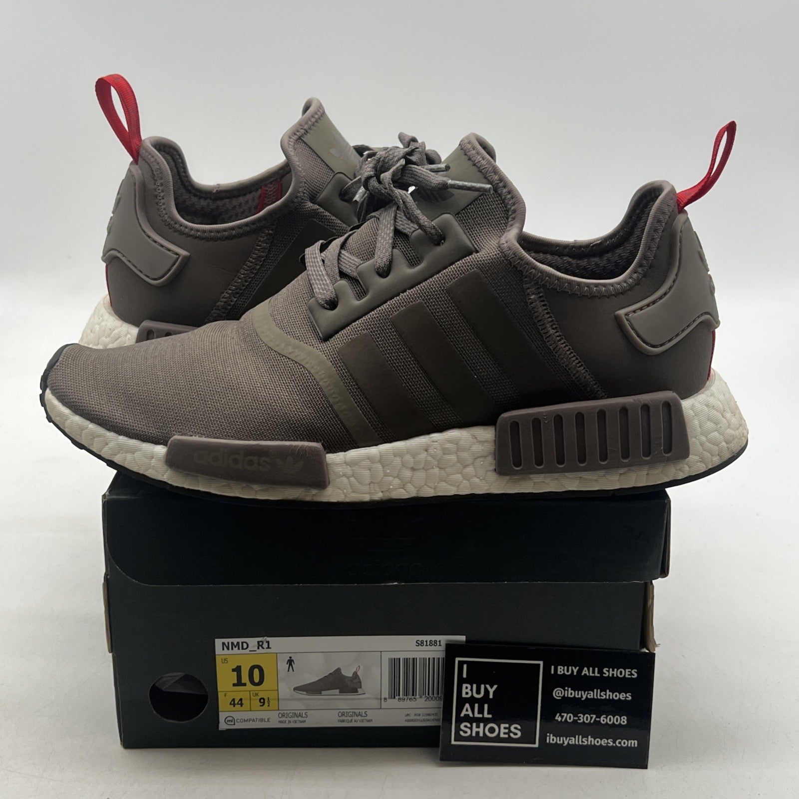 Size 10 - adidas NMD_R1 Tech Earth (S81881)