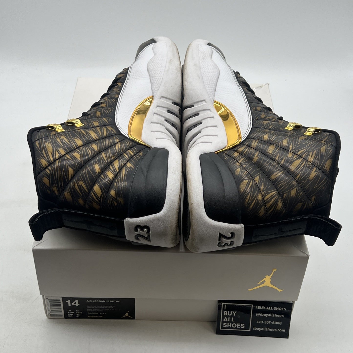 Size 14 - Air Jordan 12 Retro Wings (848692-033)