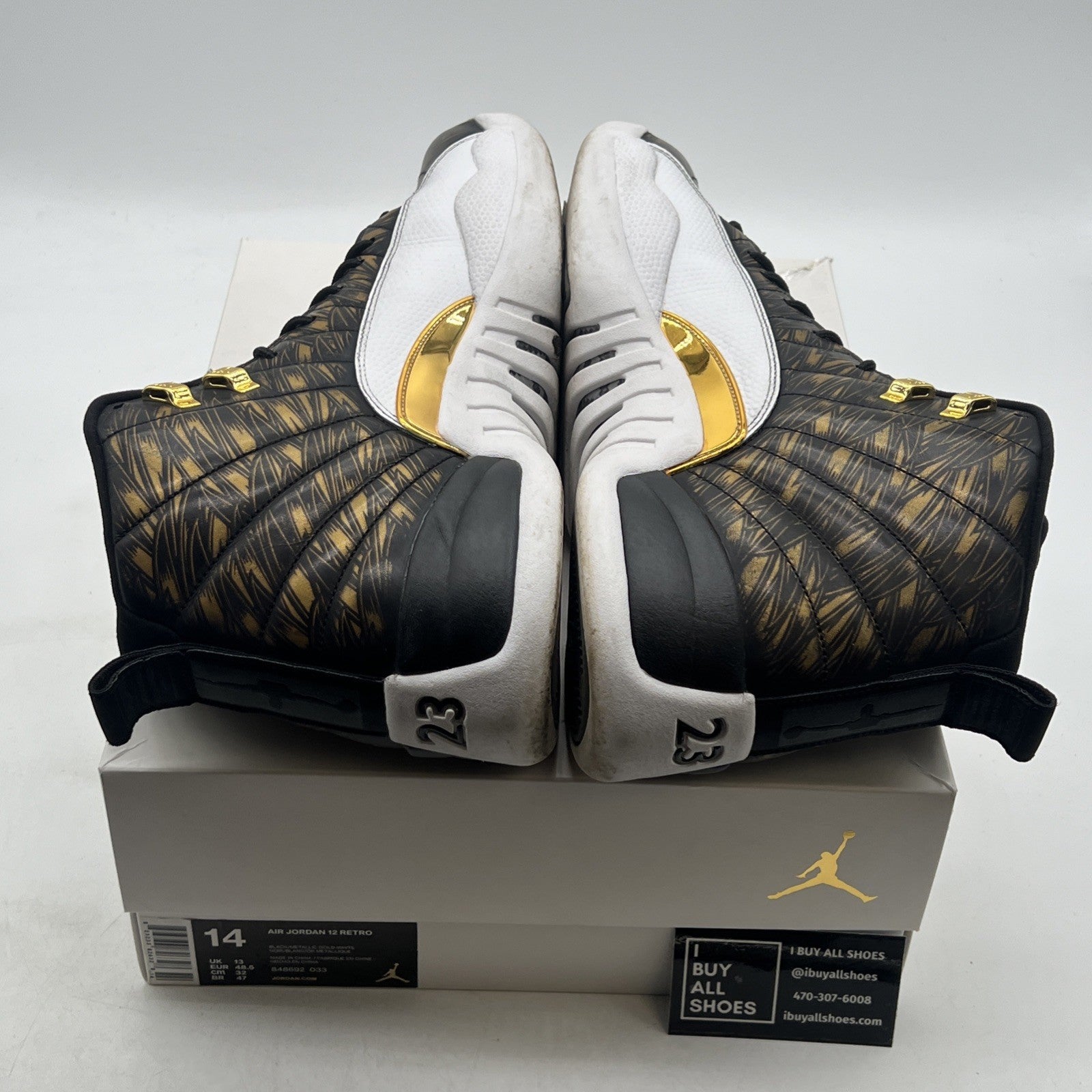 Size 14 - Air Jordan 12 Retro Wings (848692-033)