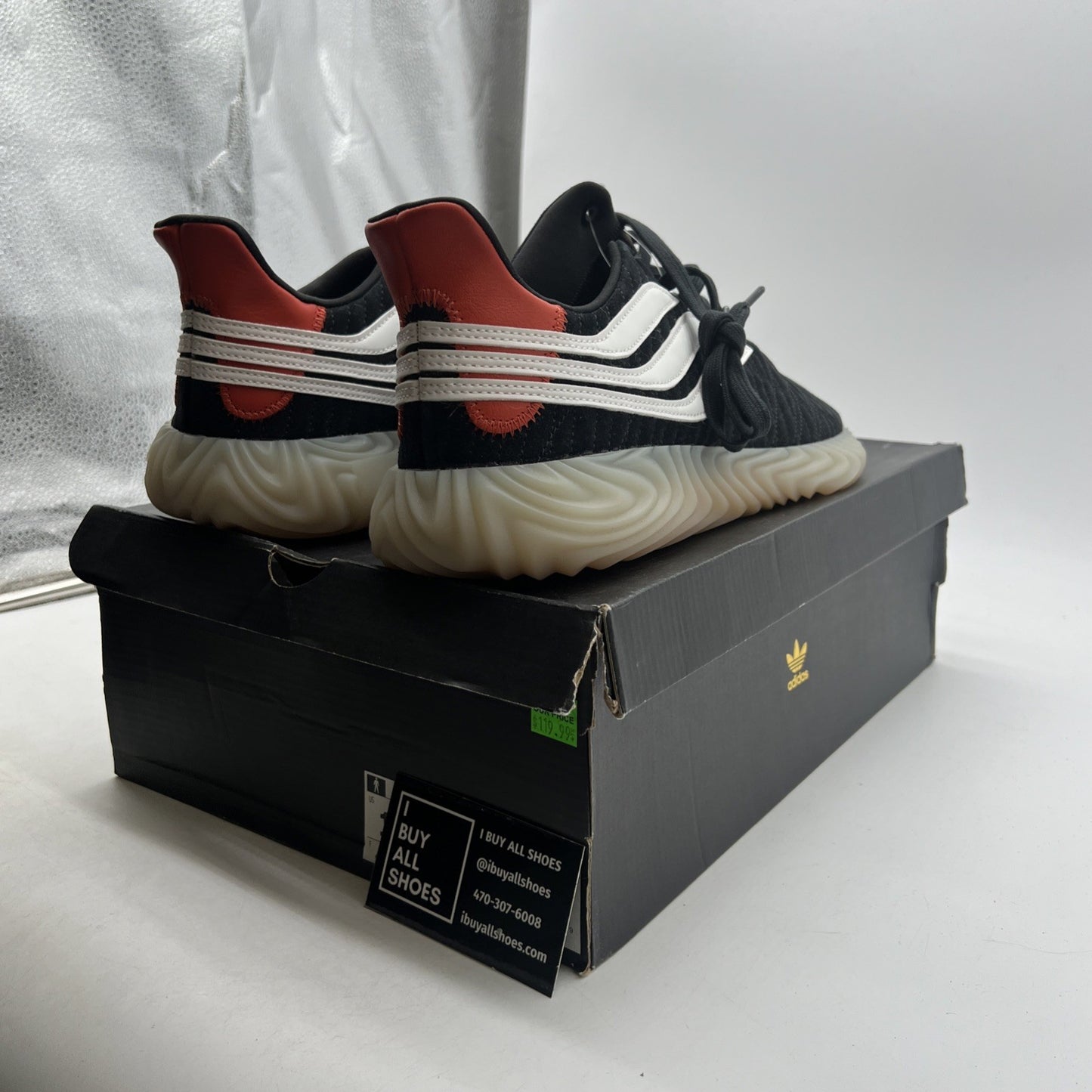 Size 13 - Adidas Sobakov Carbon (BD7563)