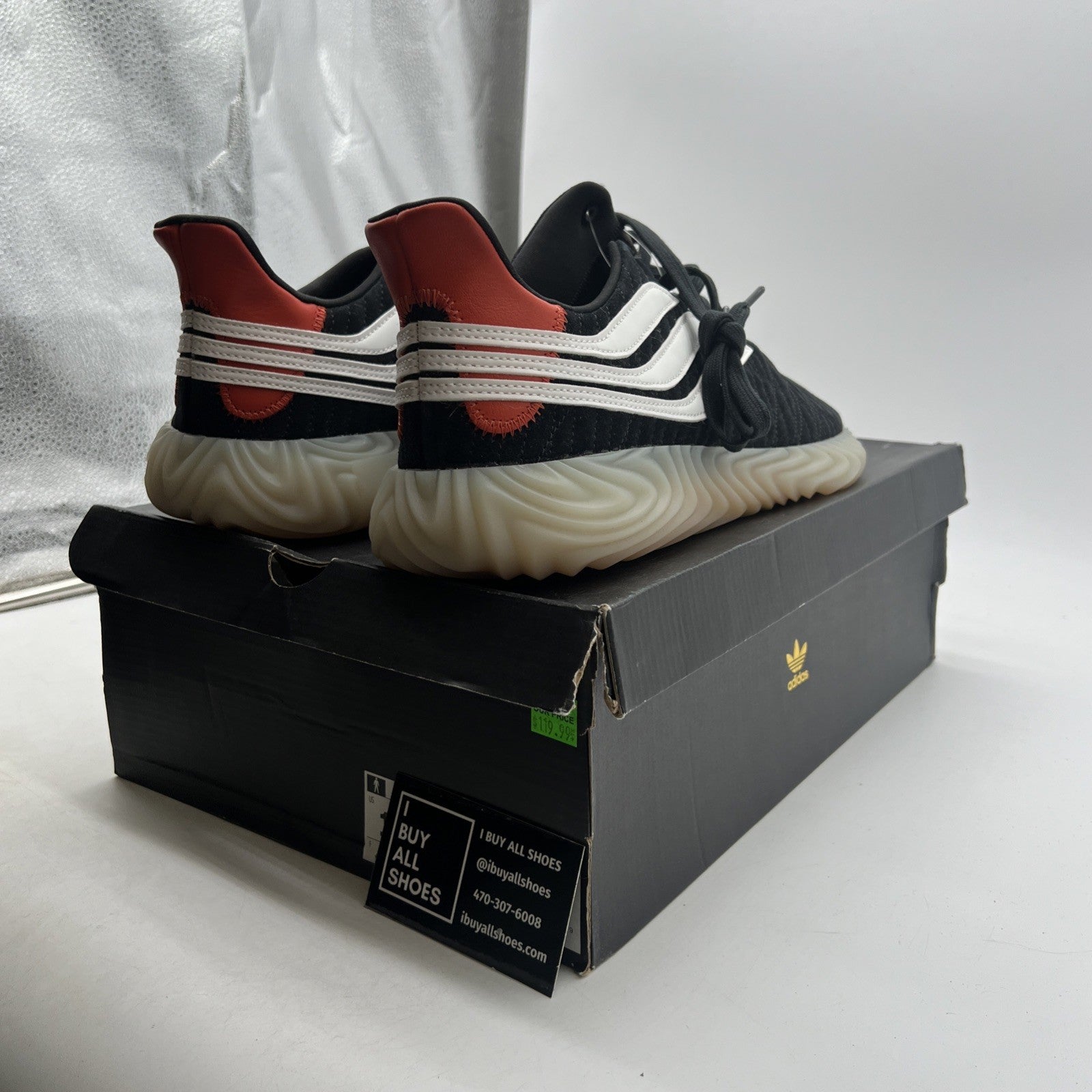 Size 13 - Adidas Sobakov Carbon (BD7563)