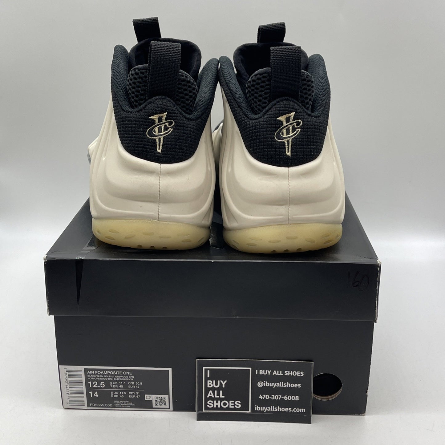 Size 12.5 - Nike Air Foamposite One Light Orewood Brown (FD5855-002)