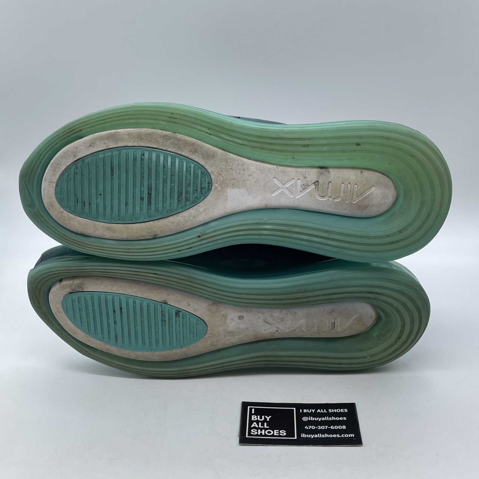 Size 11 - Nike Air Max 720 Sea Forest Blue Green Black Suede (AO2924-400)