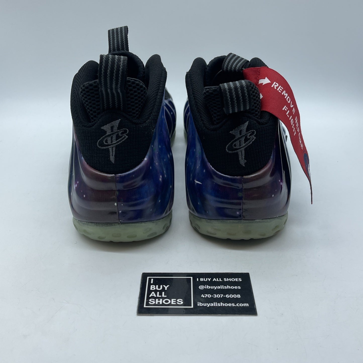 Size 13 - Nike Air Foamposite One NRG 2012 Galaxy Black Blue (521286-800)