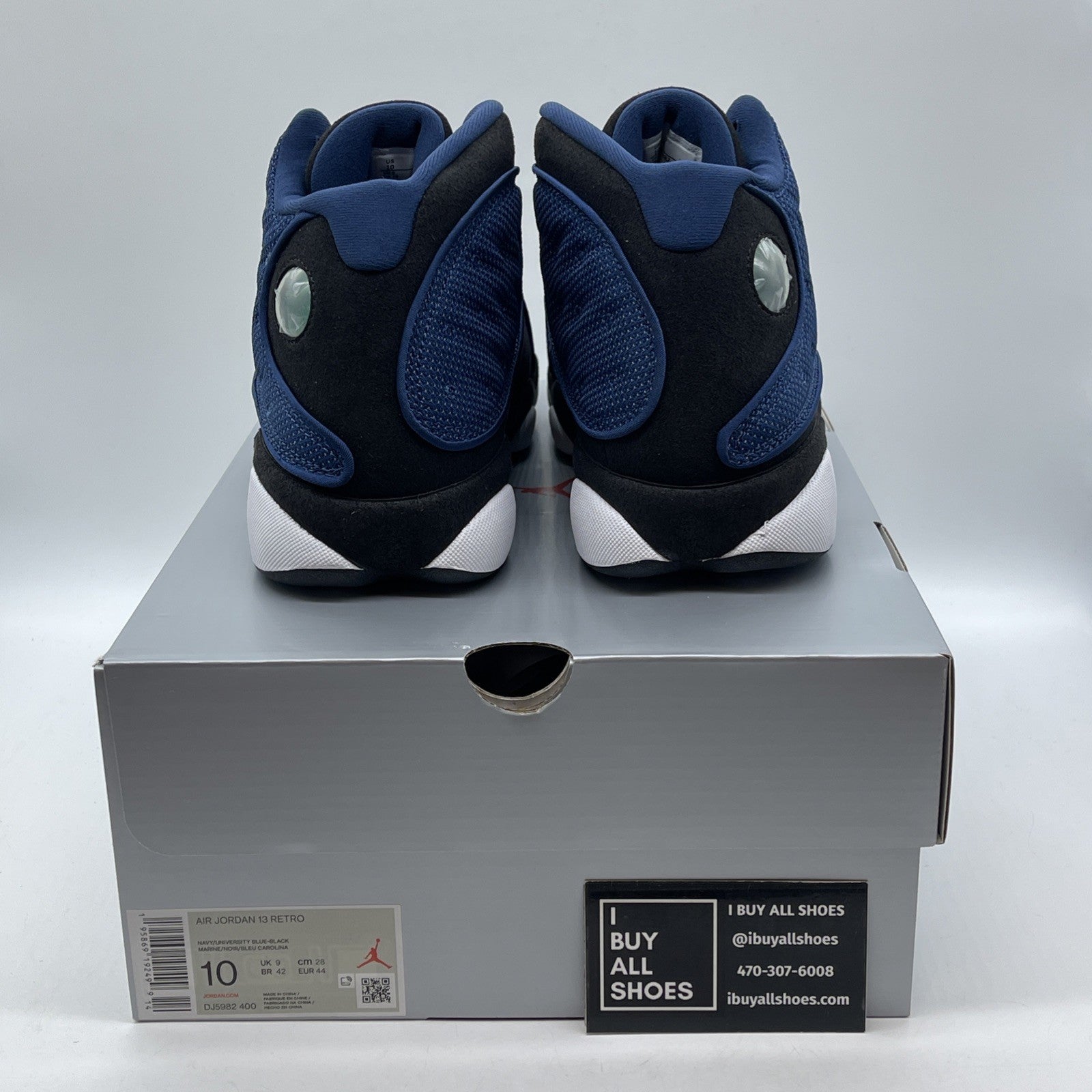 Size 10 - Jordan 13 Navy 2022 Blue Black Suede (DJ5982-400)