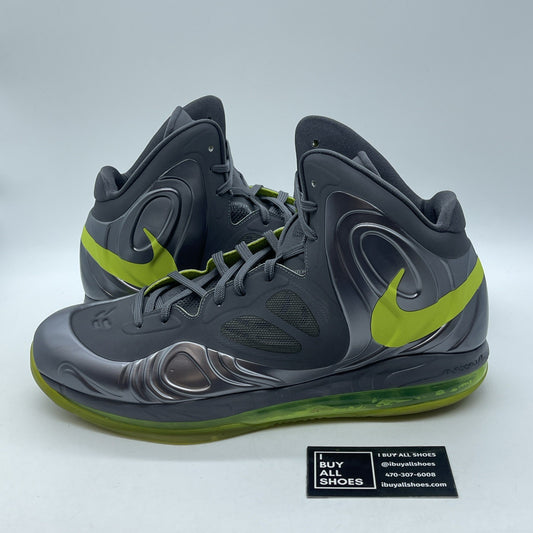 Size 13 - Nike Air Max Hyperposite Atomic Green Grey Leather (524862-003)