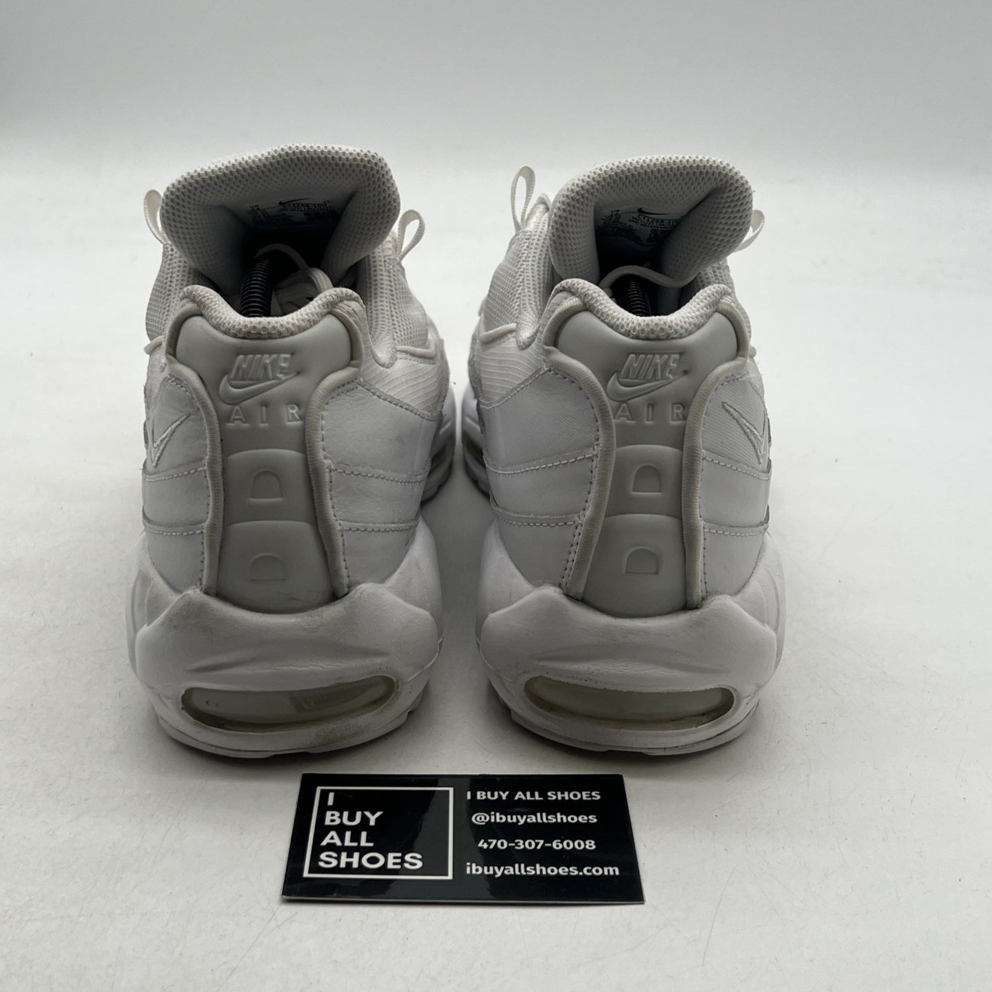 Size 12 - Nike Air Max 95 Triple White (CT1268-100)