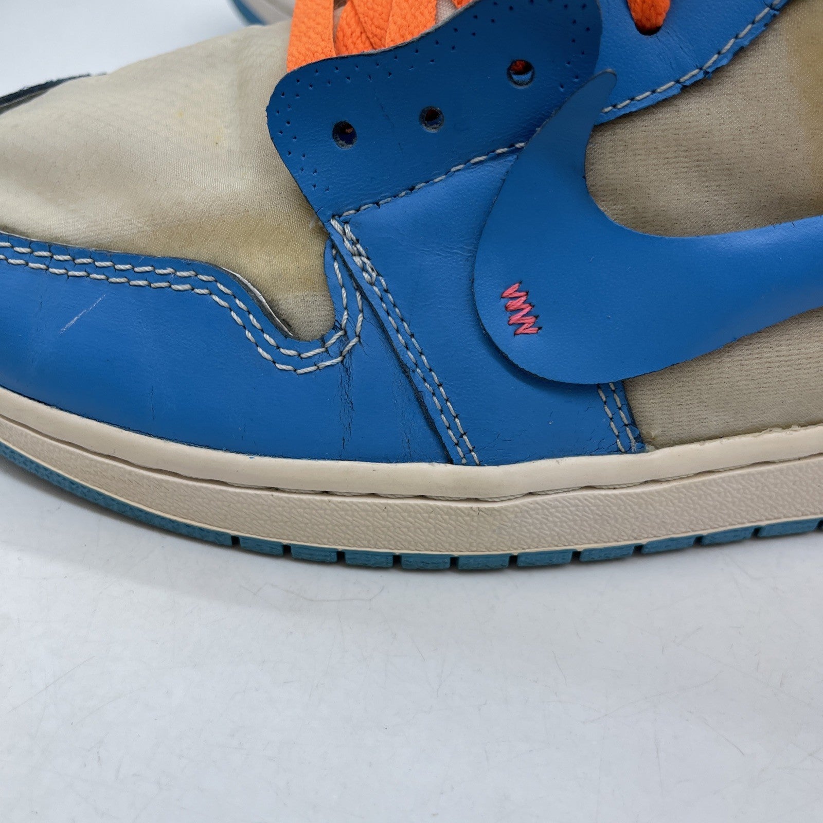 Size 12 - Jordan 1 Retro OG x Off-White High UNC Blue White Grey (AQ0818-148)