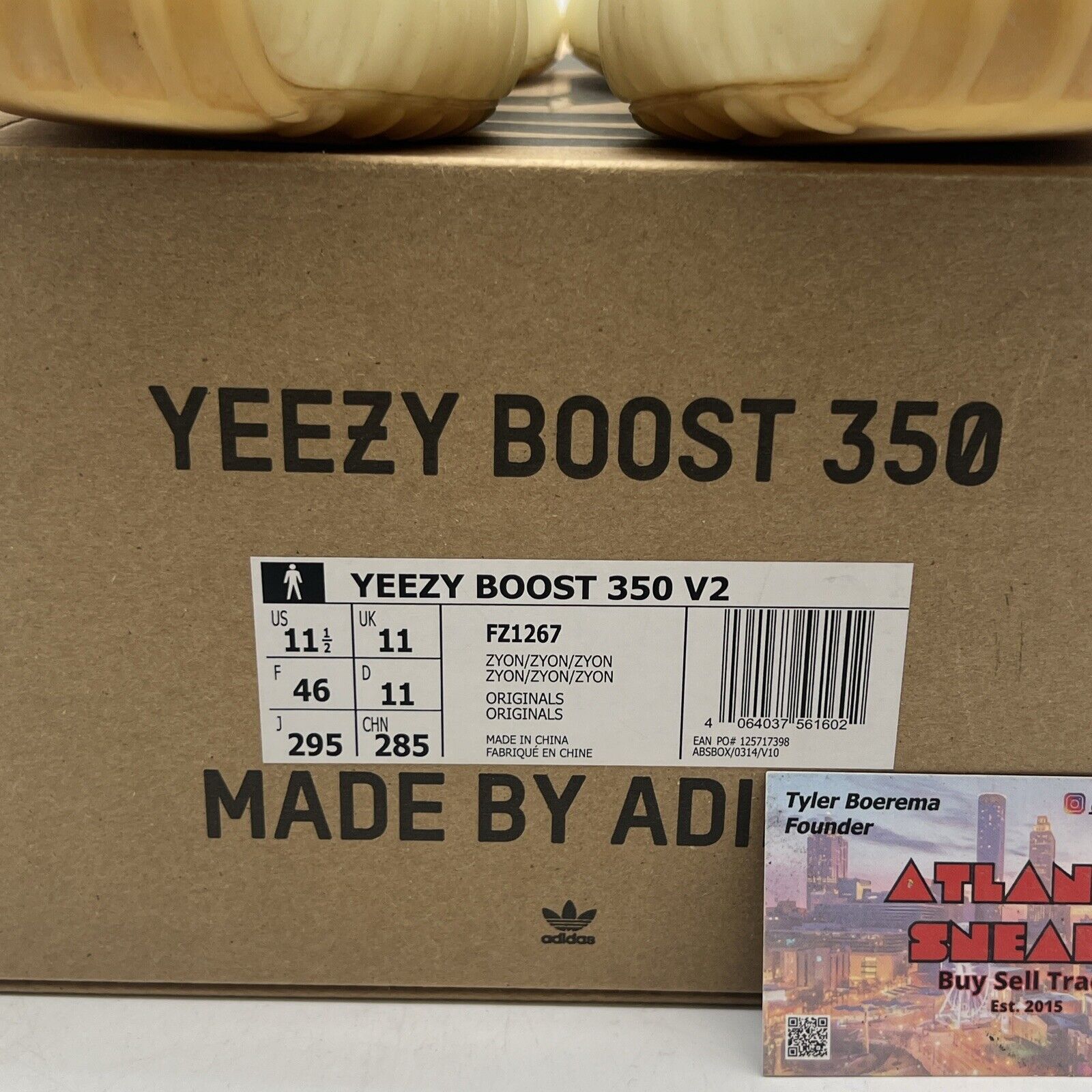 Size 11.5 - adidas Yeezy Boost 350 V2 Low Zyon (FZ1267)