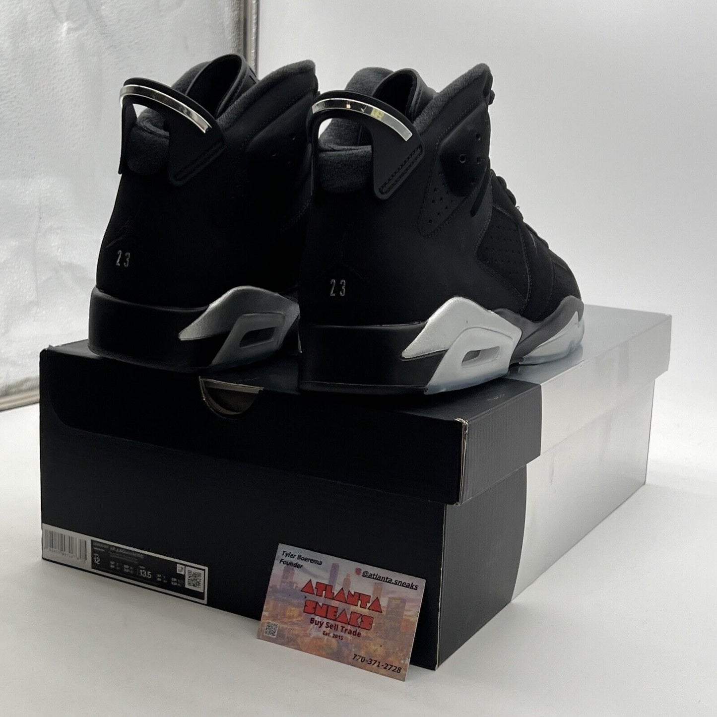 Size 12 - Air Jordan 6 Retro Mid Chrome (DX2836-001)