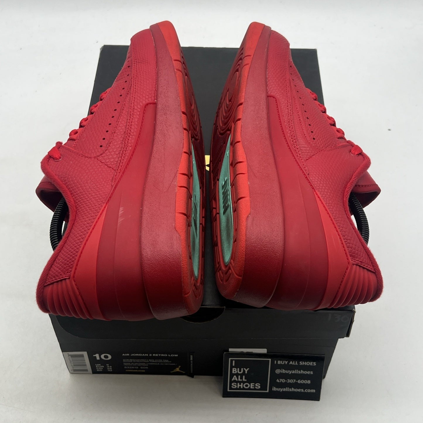 Size 10 - Air Jordan 2 Retro Low Gym Red (832819-606)
