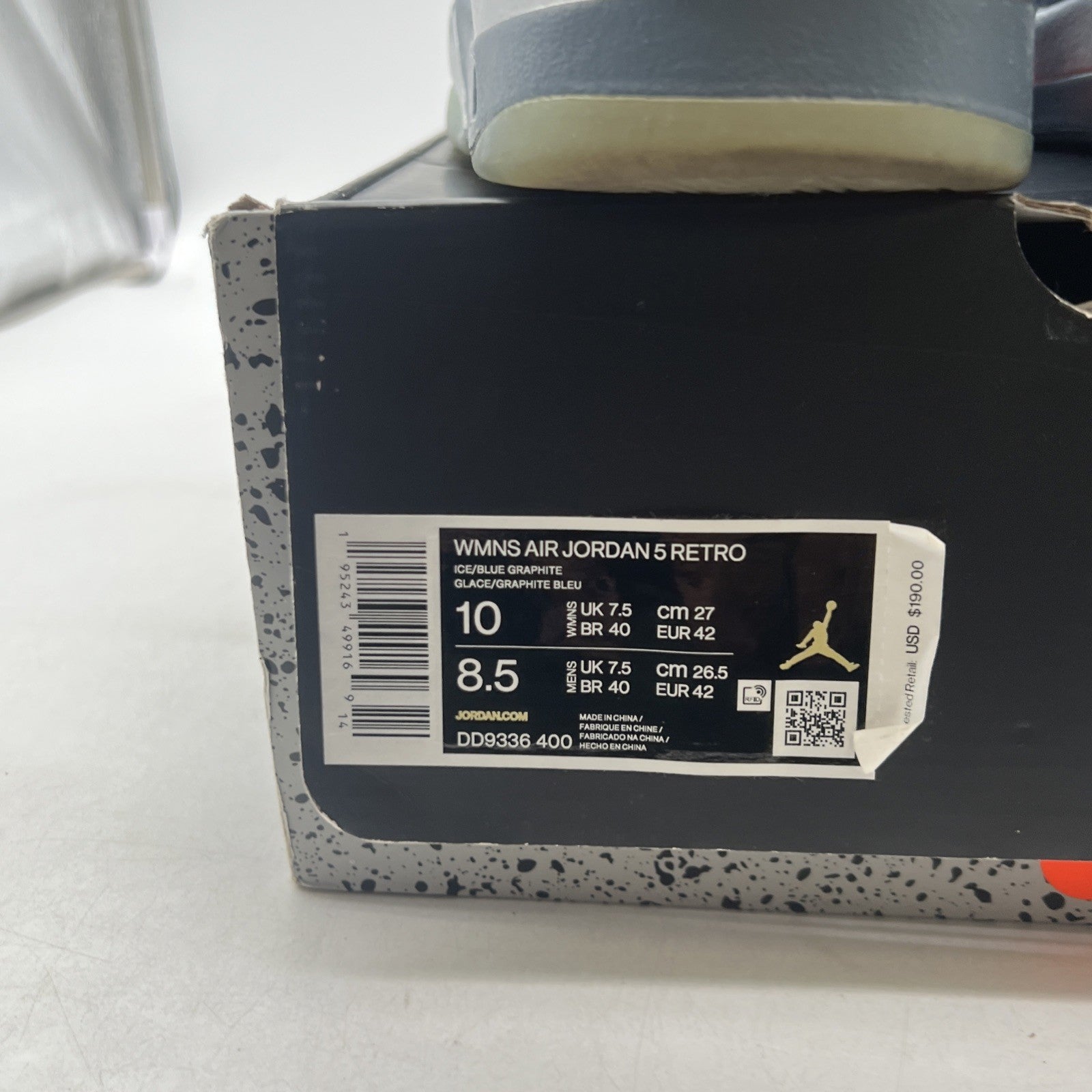 Size 10 - Air Jordan 5 Retro Blue Bird W (DD9336-400)