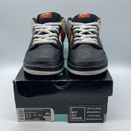 Size 12 - Nike Dunk SB Low Tie-Dye Raygun Black White Leather (BQ6832-001)